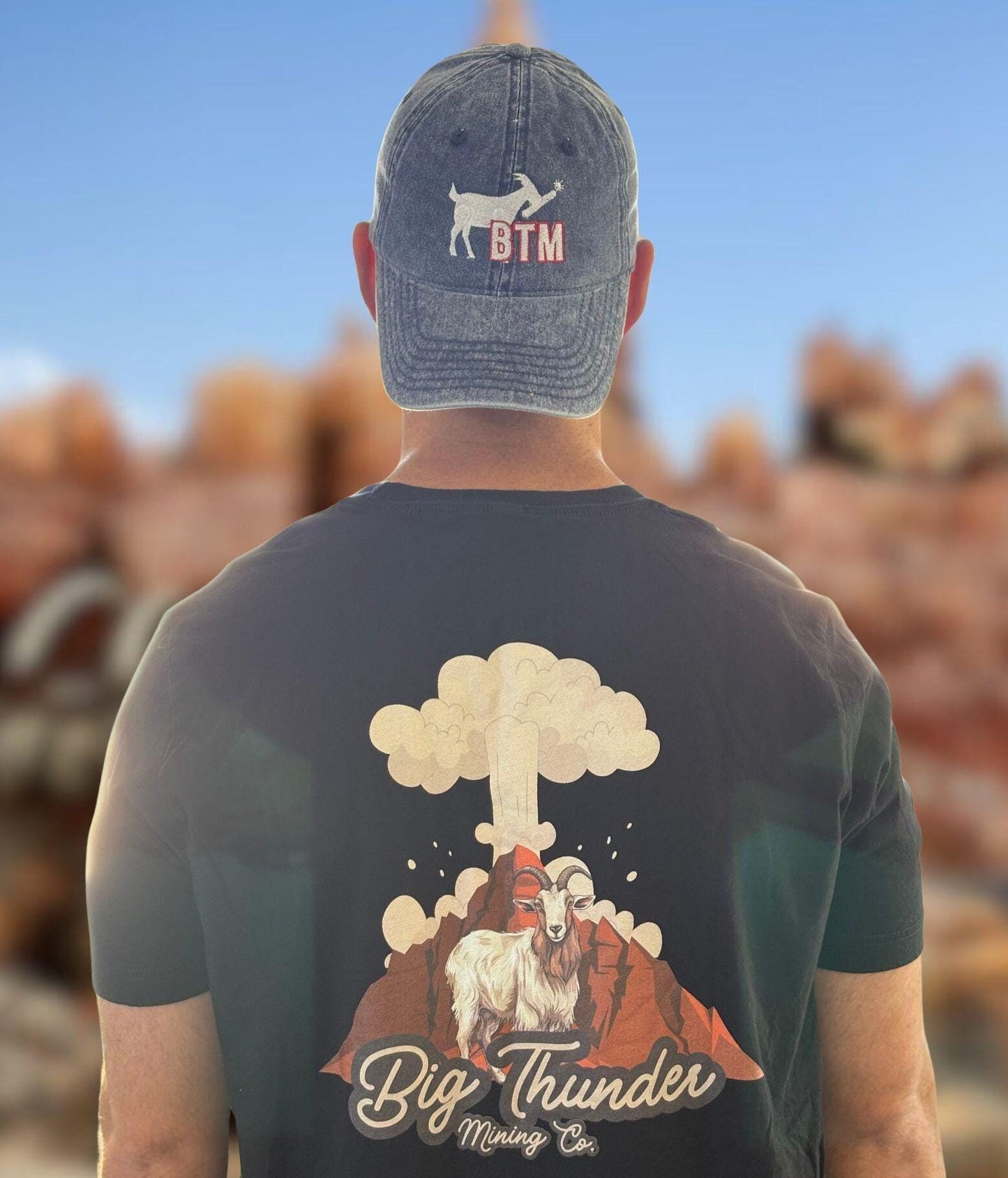 Big Thunder Mountain Twill Baseball Cap, Subtle Disney Dad Hat