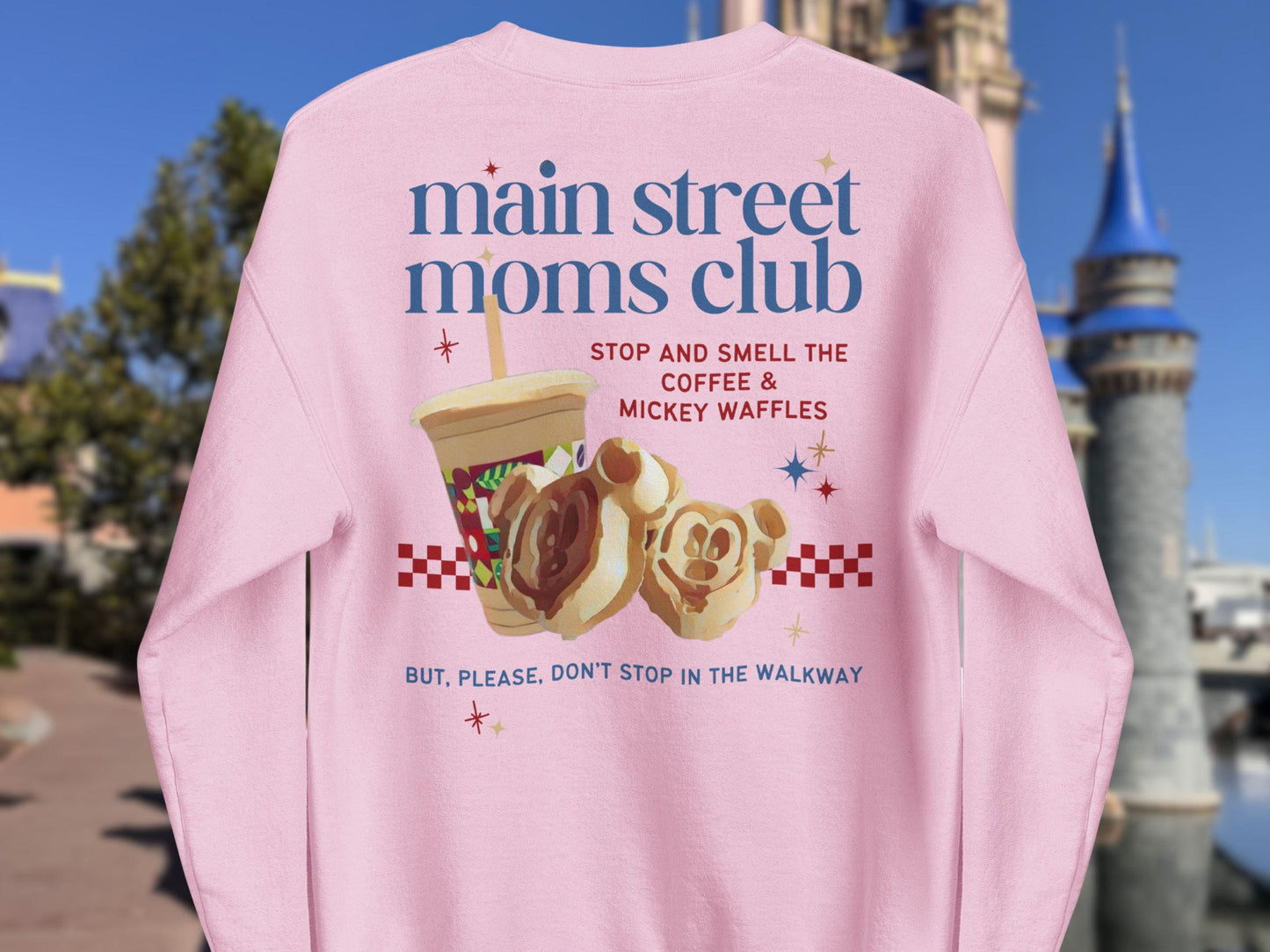 Main Street Moms Club™ Collection Sweatshirt - Disney Mom Crewneck Pullover
