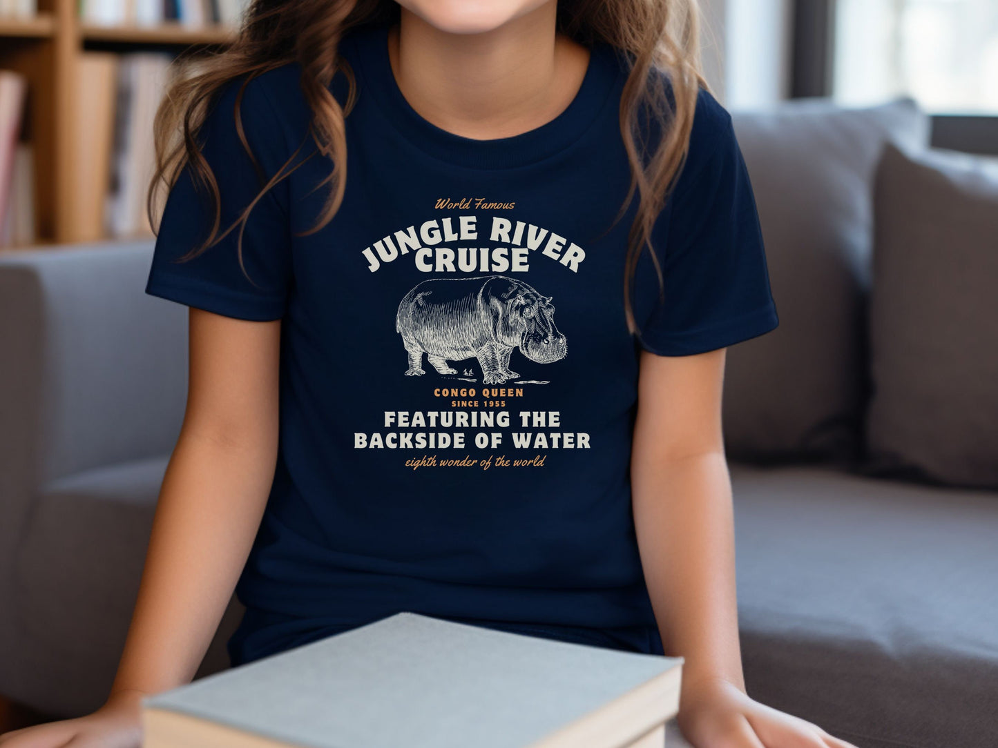 Jungle River Cruise Youth Tee: Bella Canvas Disneyland Shirt