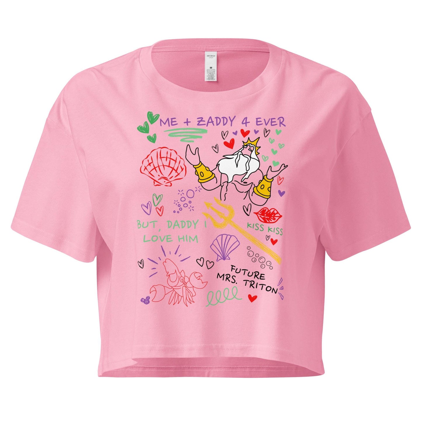 Little Mermaid King Triton Doodle Shirt, Girls Trip Tee