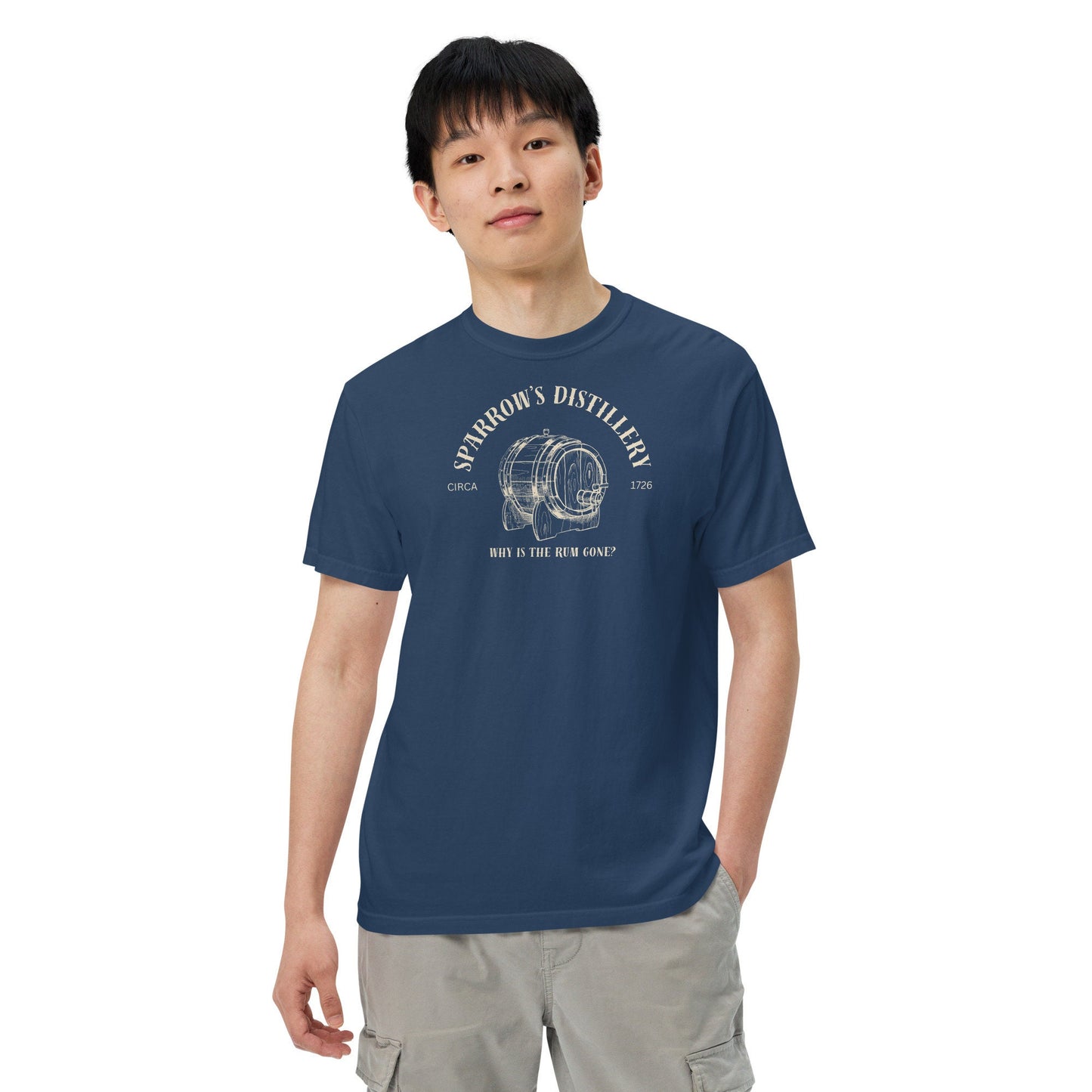 Sparrow's Distillery Disney Dad T-Shirt, Comfort Colors Tee