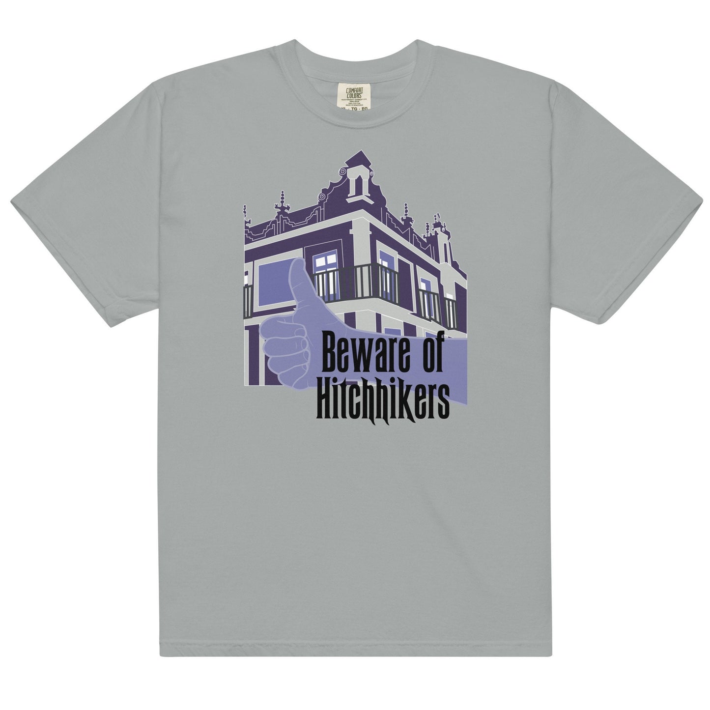 Hitchhiking Ghosts Tee, Haunted Mansion Comfort Colors Shirt