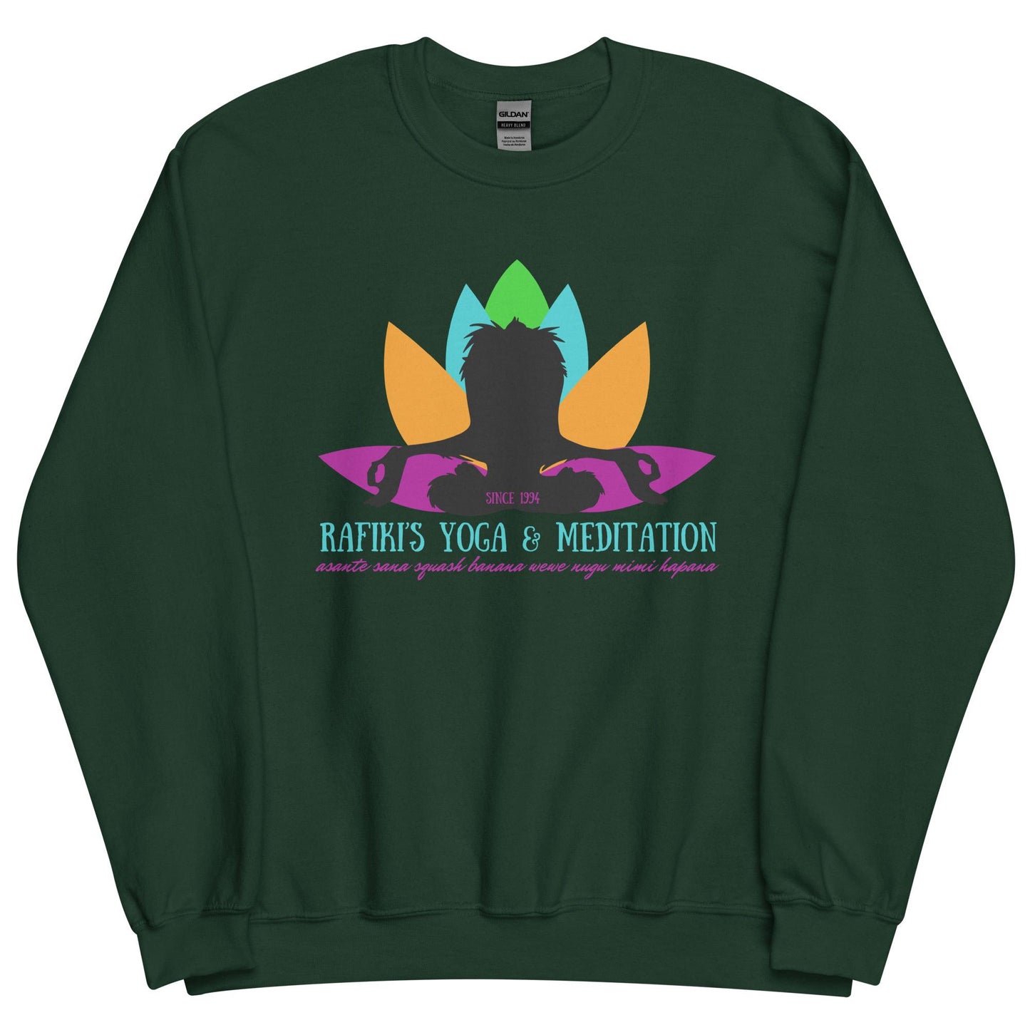 Rafiki's Yoga Sweatshirt: Lion King Inspired Crewneck