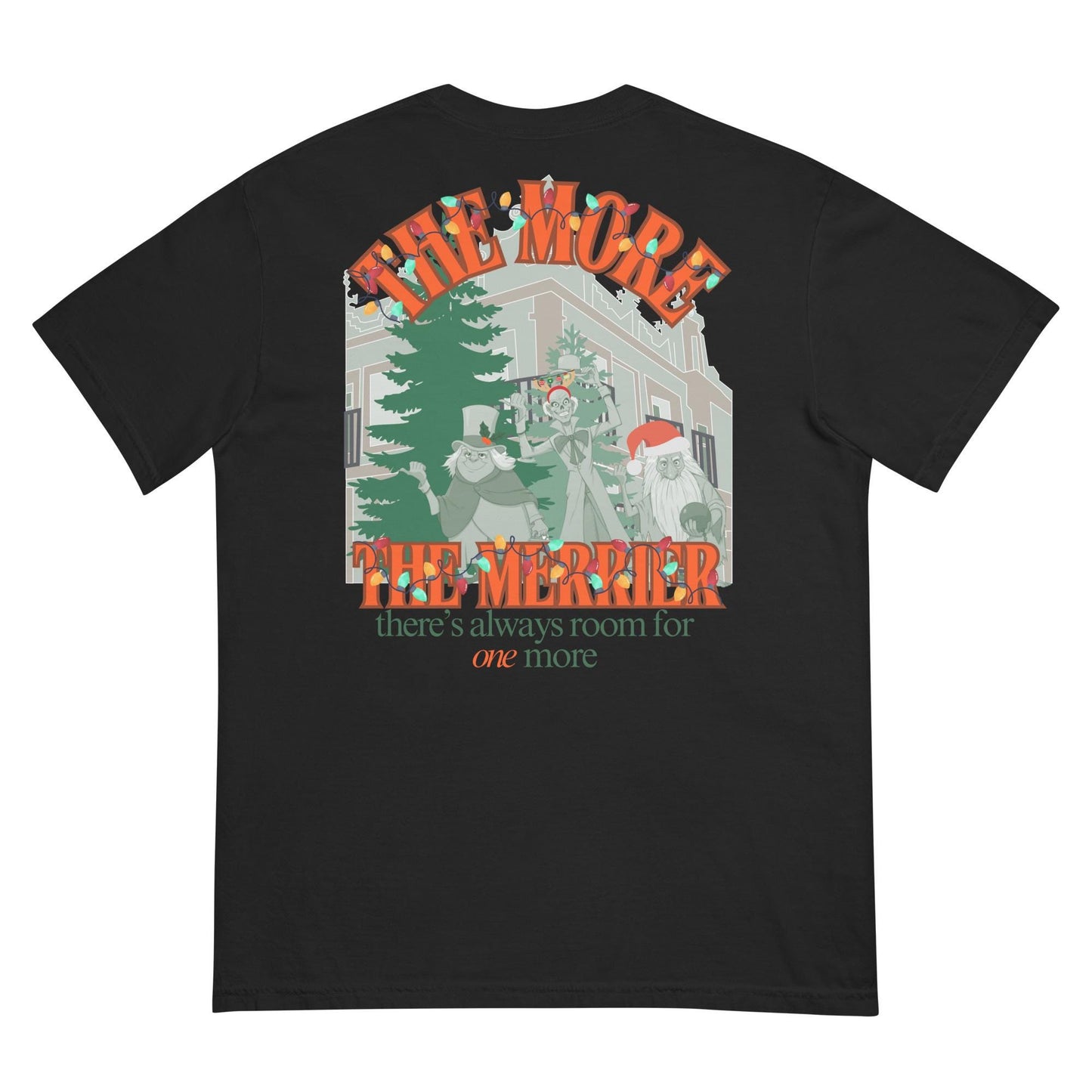 Haunted Mansion Christmas Shirt, Disney Hitchhiking Ghosts Holiday Tee