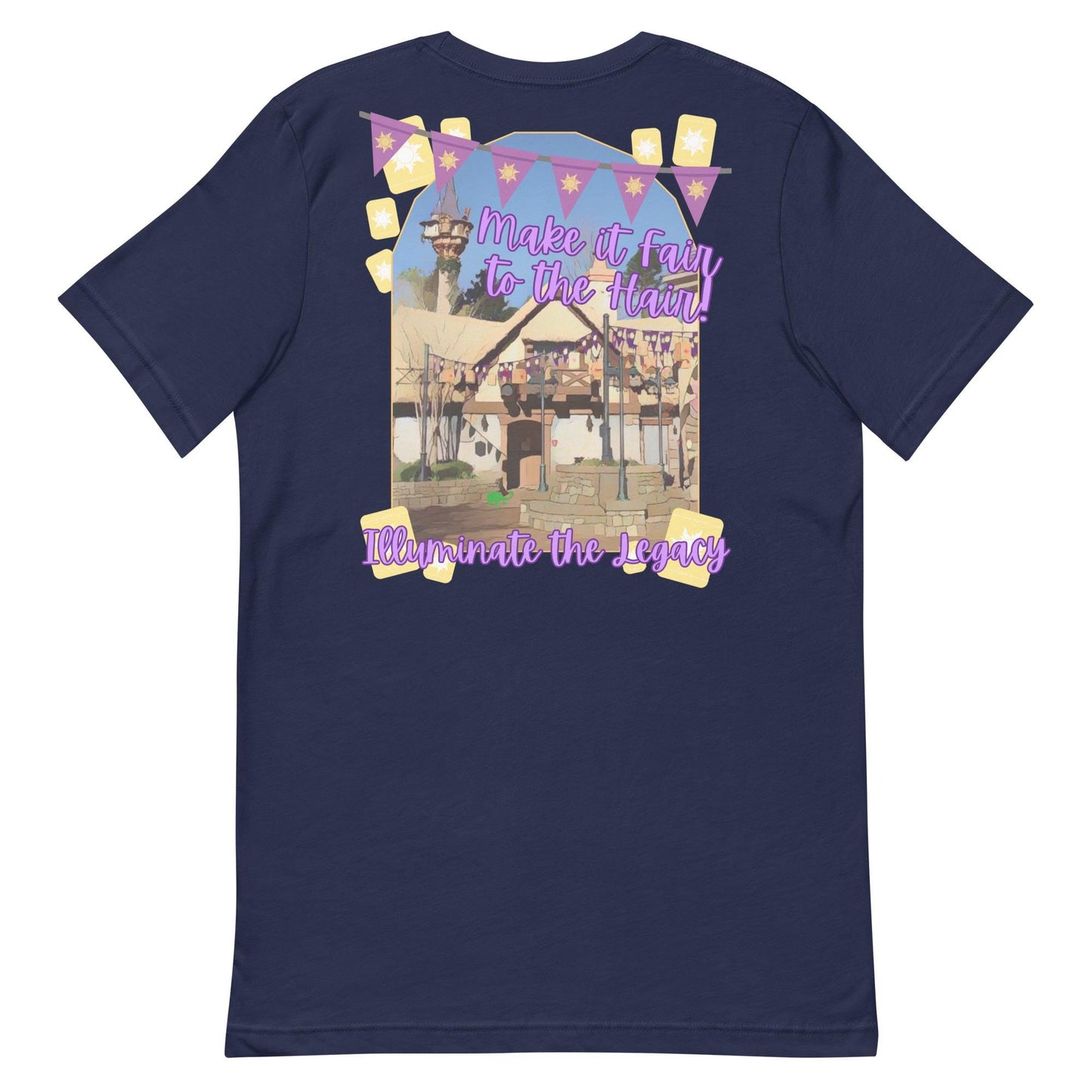 Tangled Inspired Bella Canvas Shirt, Funny WDW Bathroom Design