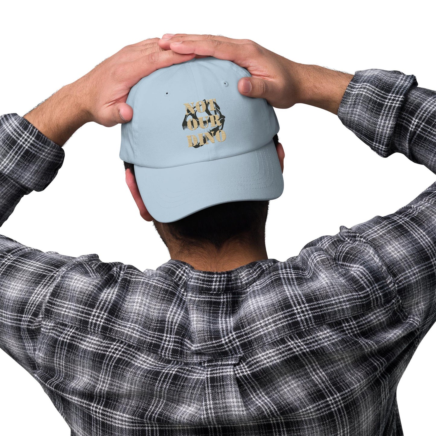 Dinosaur Dad Hat: "Not Our Dino" Animal Kingdom Style