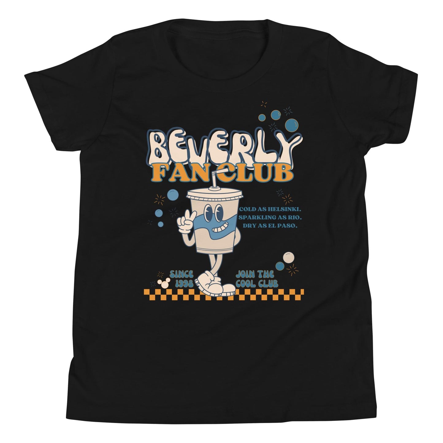 EPCOT Club Cool Beverly Youth Shirt, Trendy Disney Tee