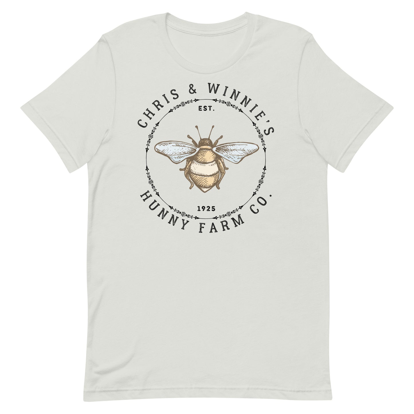 Winnie's Hunny Farm Bella Canvas T-Shirt, Subtle Disney Family Shirts