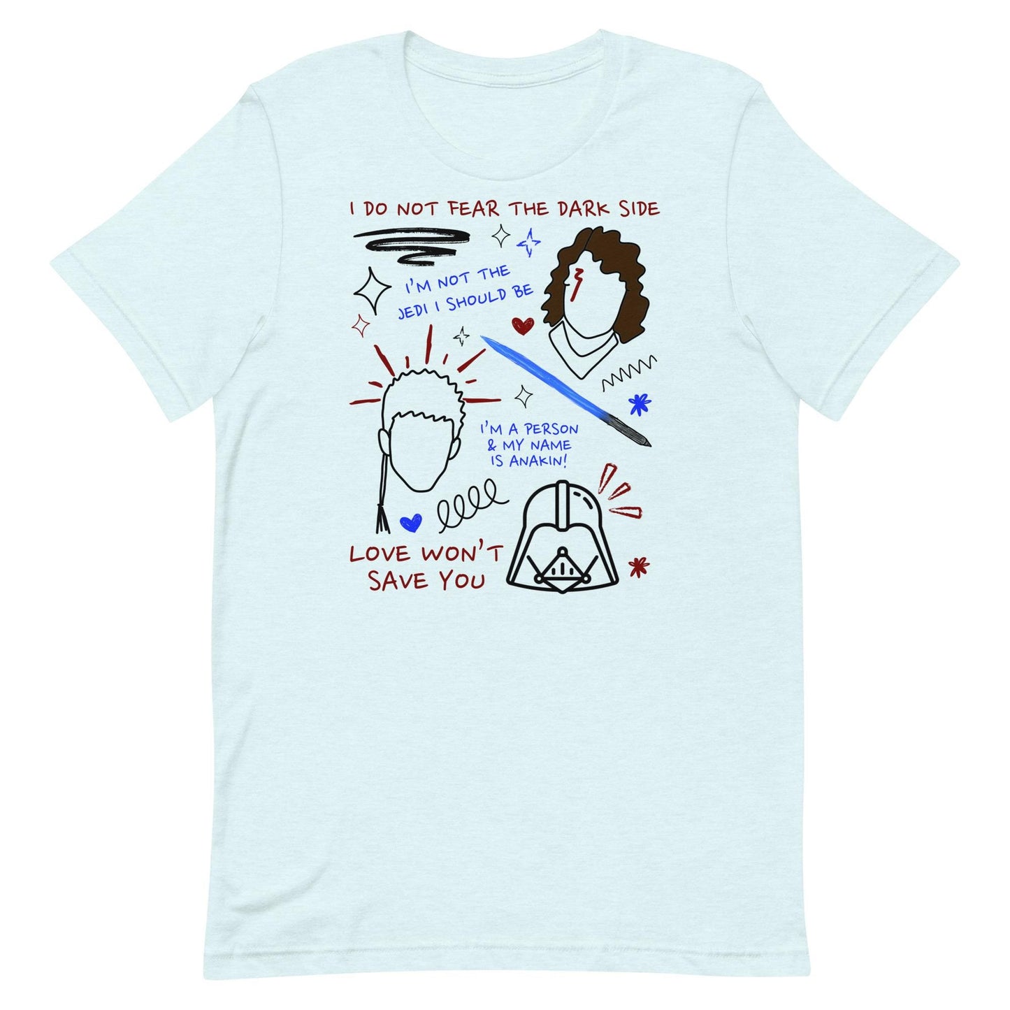 Anakin Skywalker Star Wars Shirt: Trendy Sketch Tee