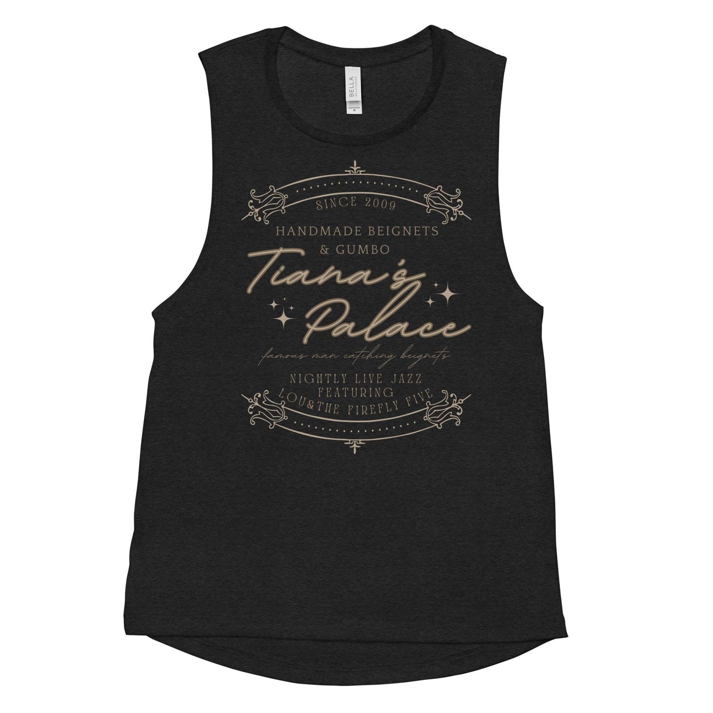 Tiana's Palace Bella Canvas Tank Top, Princess and the Frog Disney Shirt
