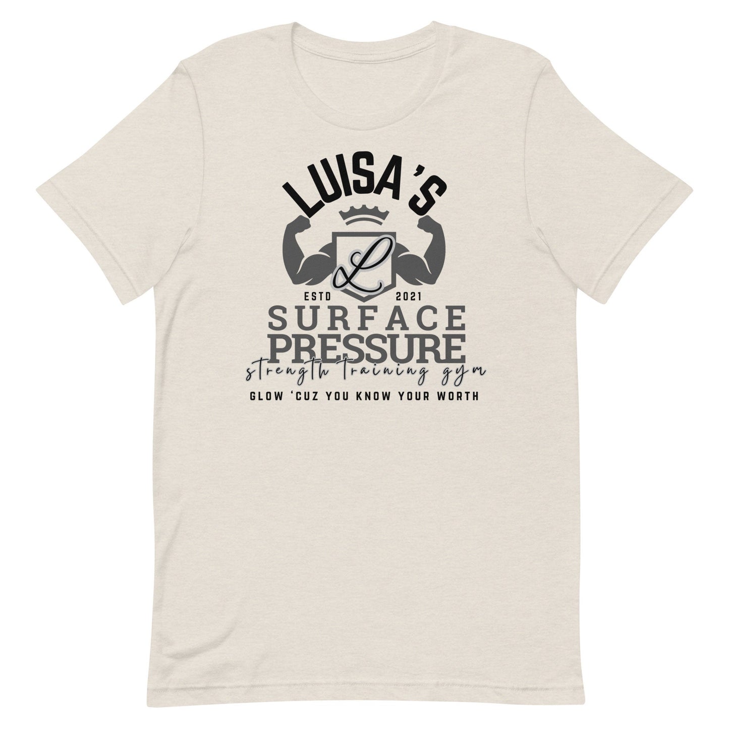Luisa's Gym Disney Shirt, Bella Canvas Unisex Tee