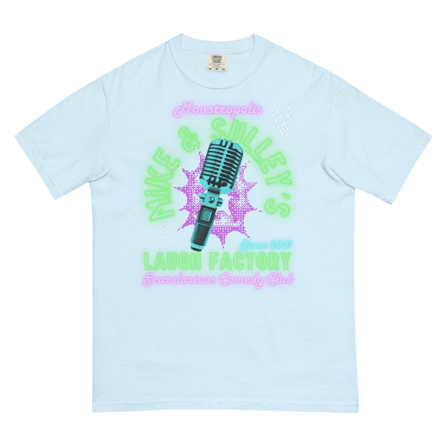 Monsters Inc Laugh Factory Shirt, Disney Pixar Comfort Colors Tee