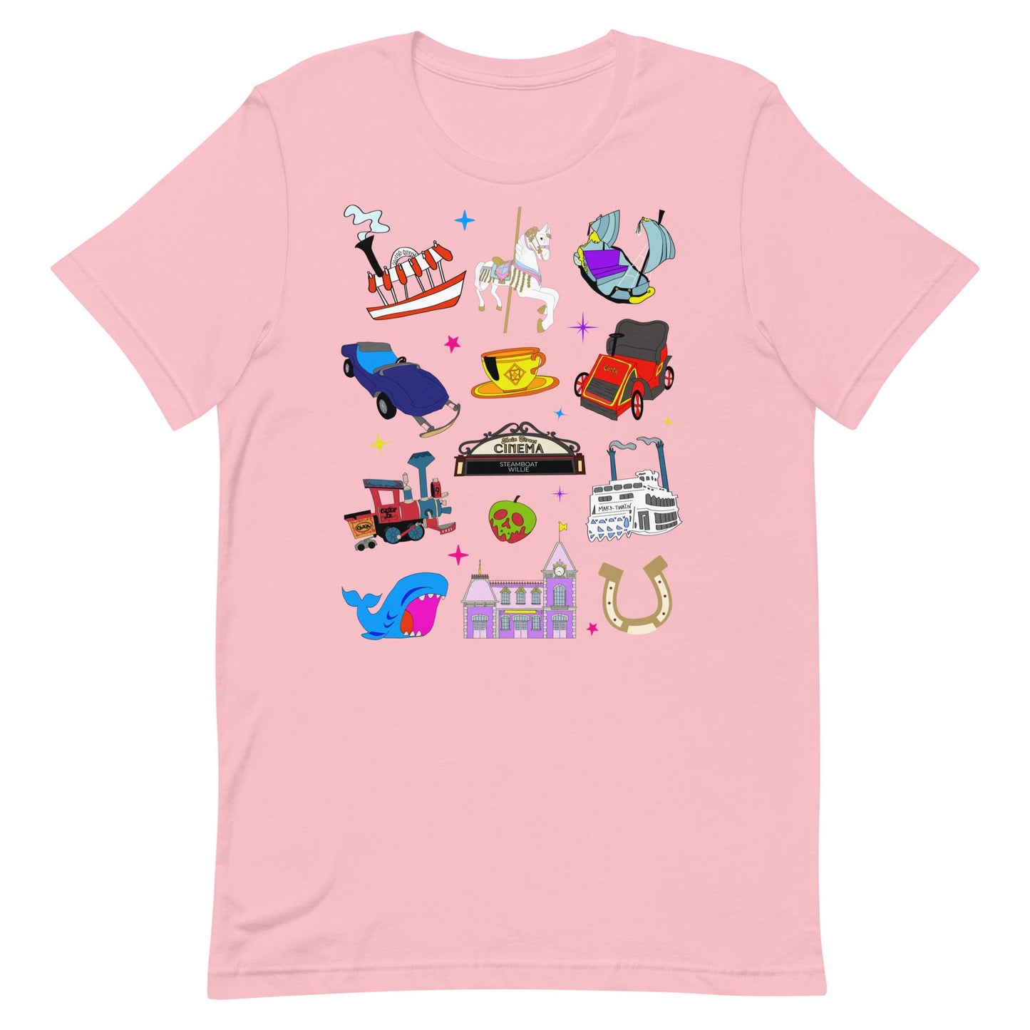 Disneyland 70th Anniversary Sketch Shirt: Family Vacation Tee
