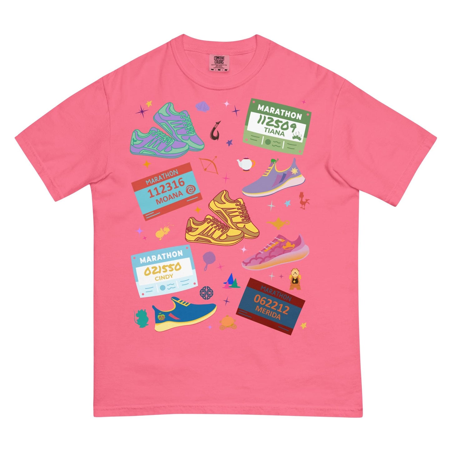 Princess Run Disney Comfort Colors Shirt, Disney Run Princess Shirt