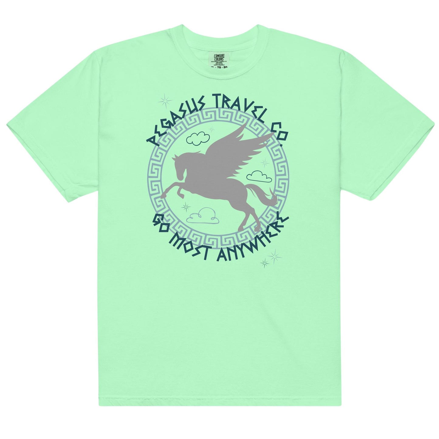 Disney Hercules Pegasus Comfort Colors Shirt, Pegasus Travel Co