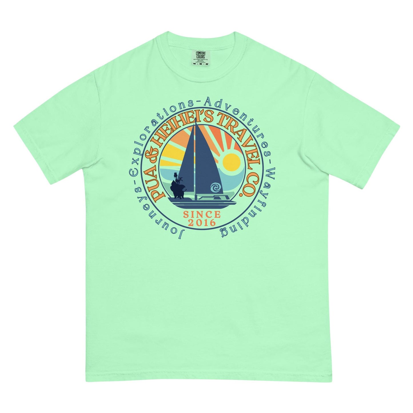 Pua and Heihei Travel Co Shirt, Disney Inspired Family Vacation Tee