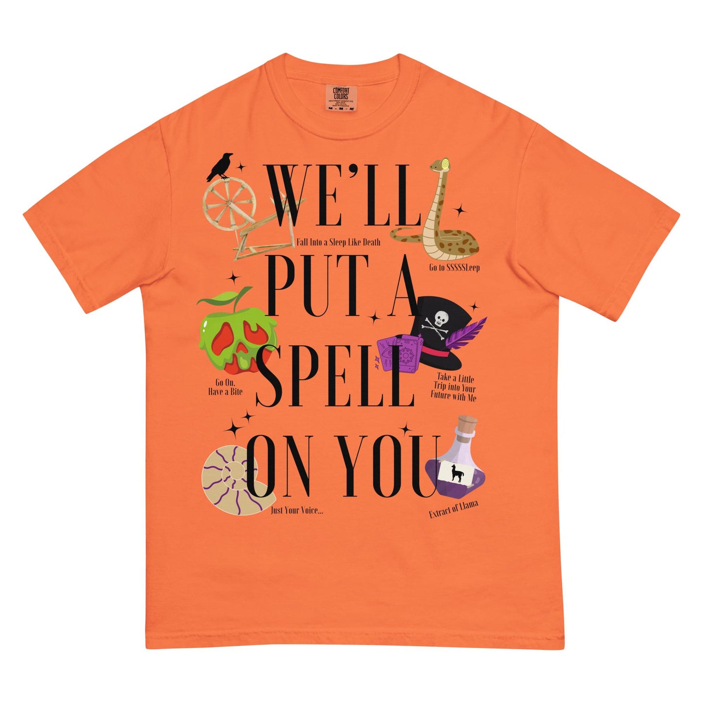 Disney Halloween Villains Shirt, Spooky Comfort Colors Tee
