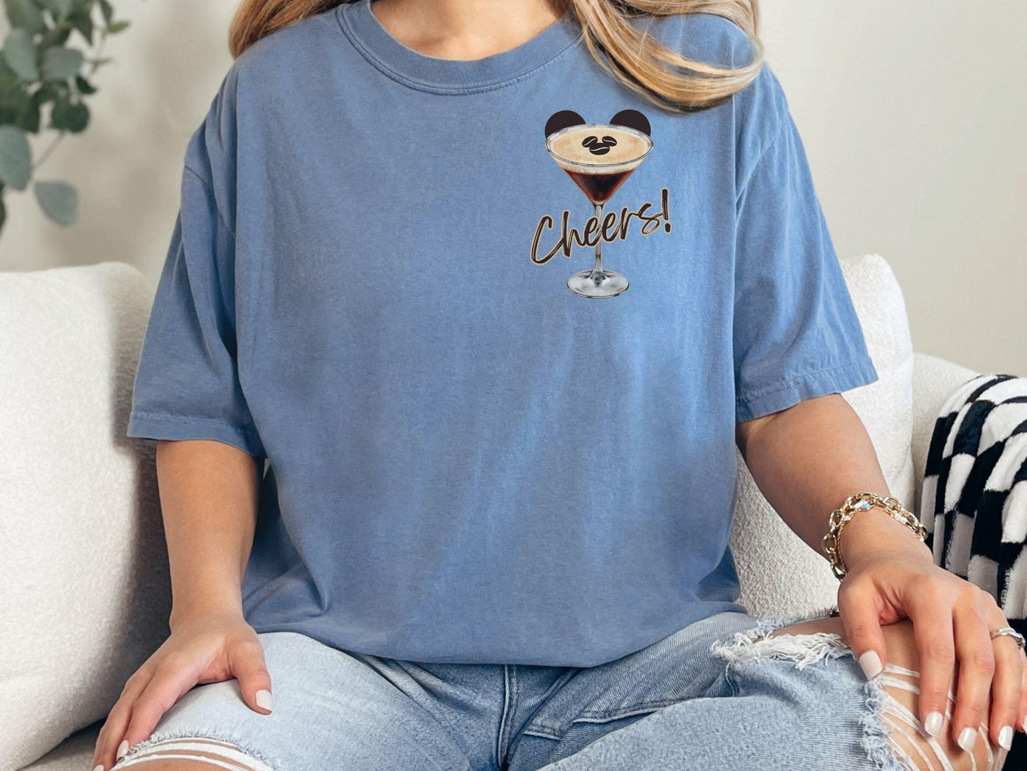 Espresso Martini Theme Park Tee, Tutto Gusto EPCOT Comfort Colors Girls Trip Shirt