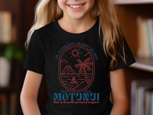 Motunui Island Bella Canvas Youth T-Shirt, Family Disney Trip