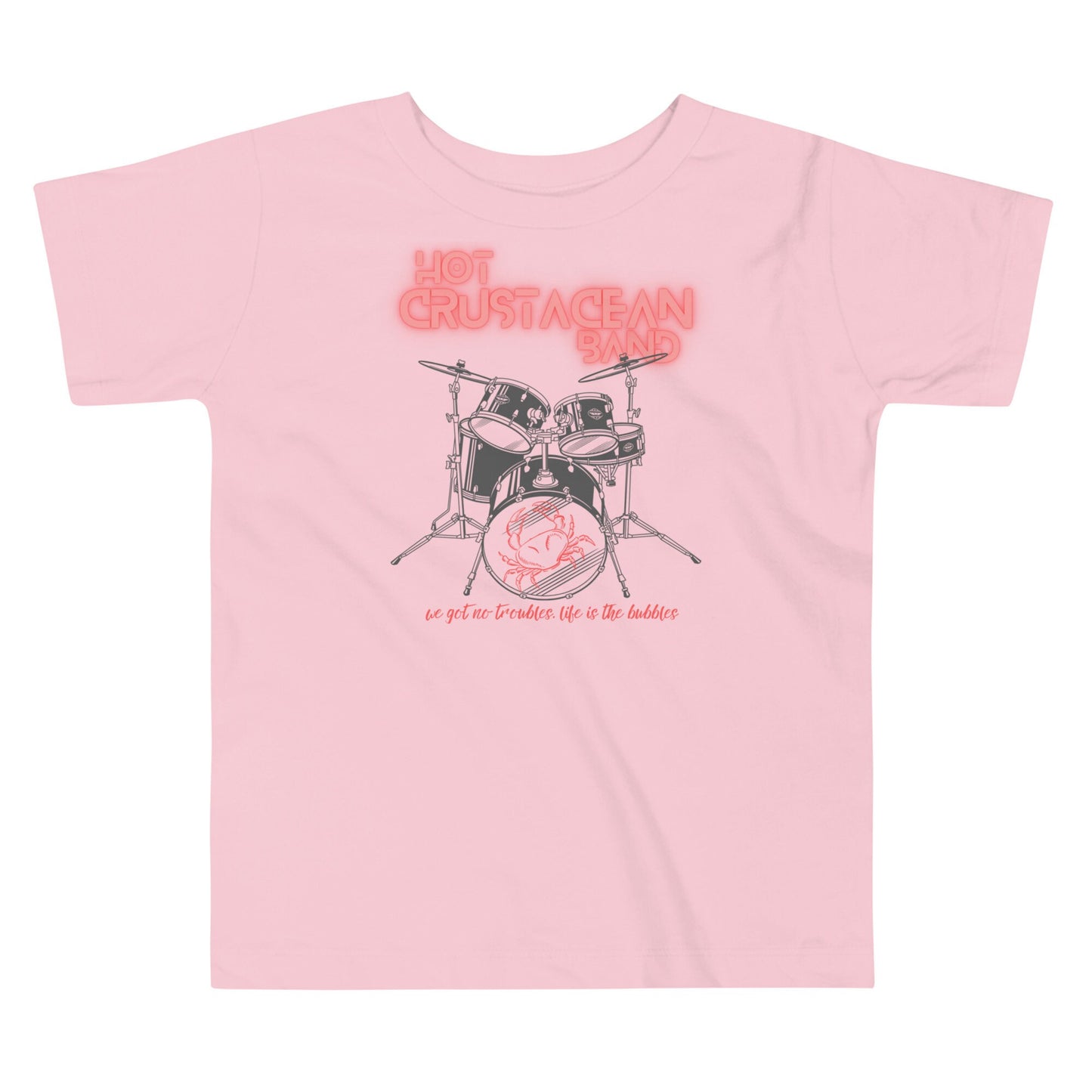 Hot Crustacean Band Toddler T-Shirt, Subtle Disney Family Shirt