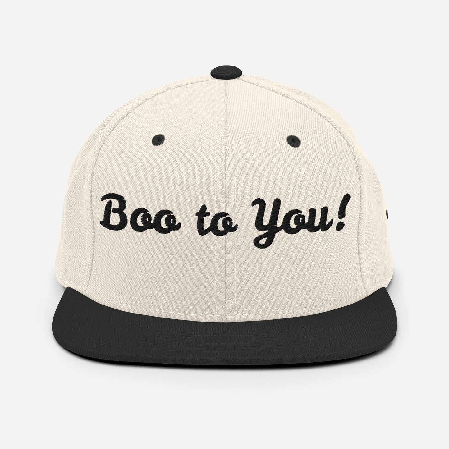 Disney Halloween Boo to You Snapback Hat, Adult Size