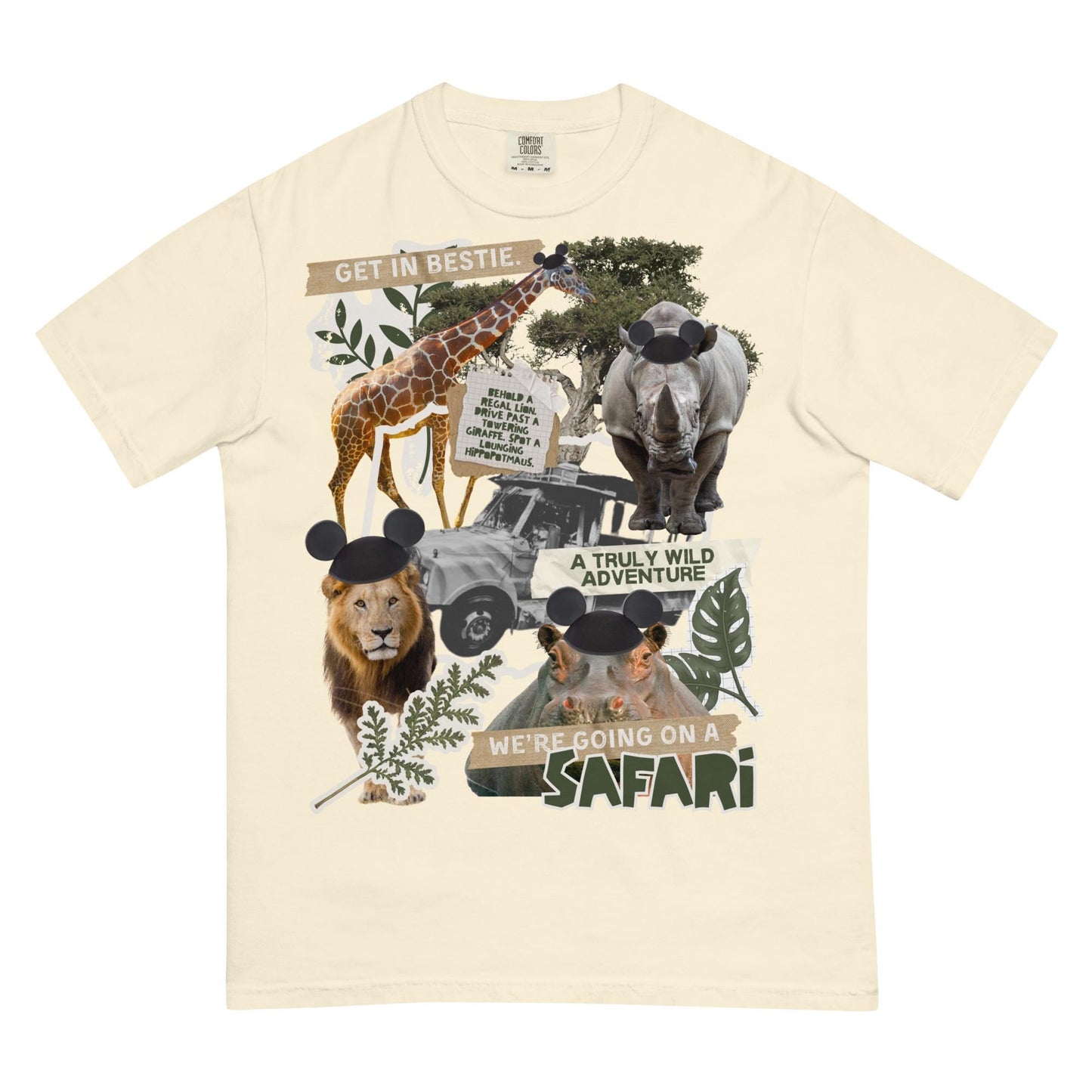 Disney Animal Kingdom Safari Comfort Colors Shirt