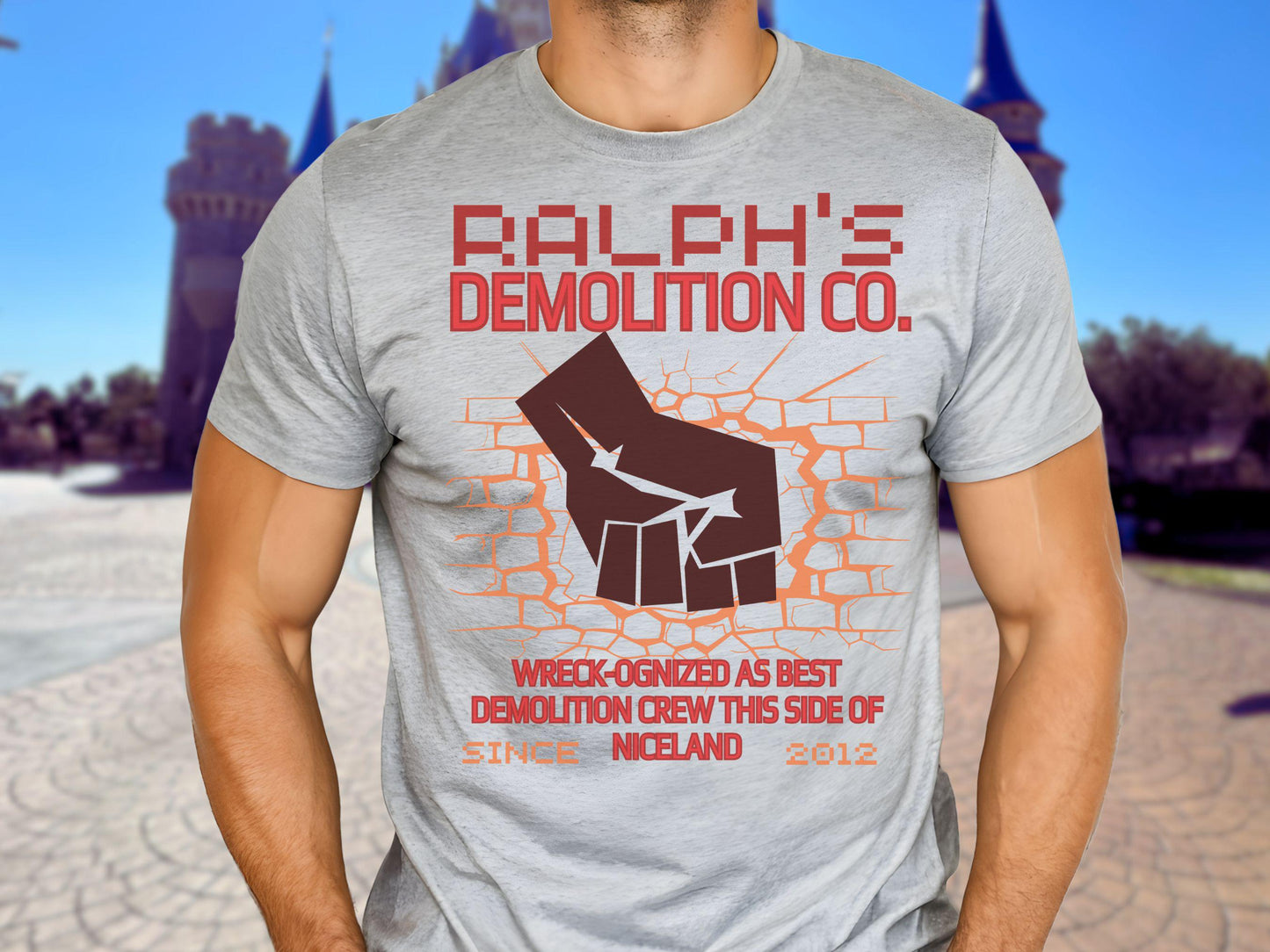 Wreck-It Ralph T-Shirt, Ralph's Demolition Company, Disney Inspired