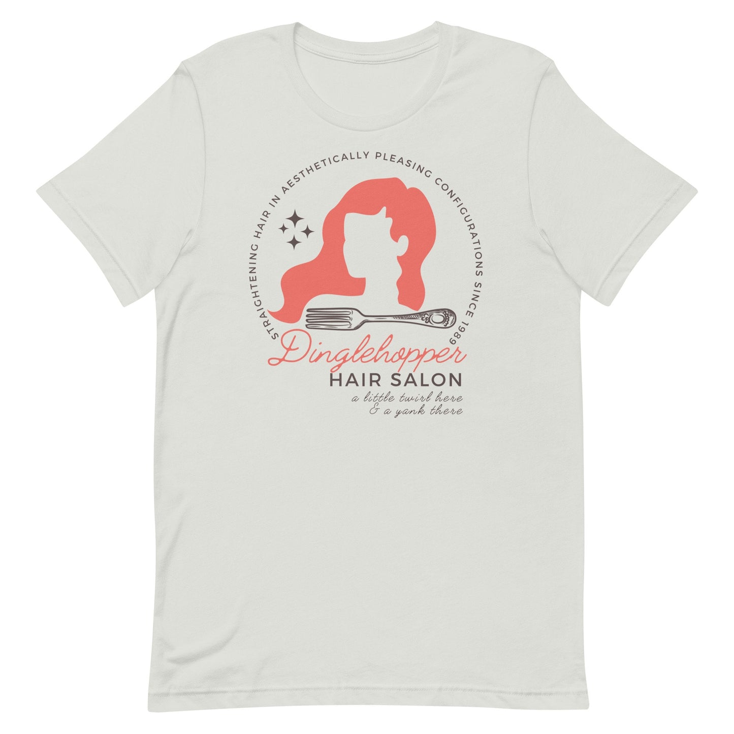 Dinglehopper Hair Salon Shirt, Little Mermaid Theme Park Bella Canvas Tee