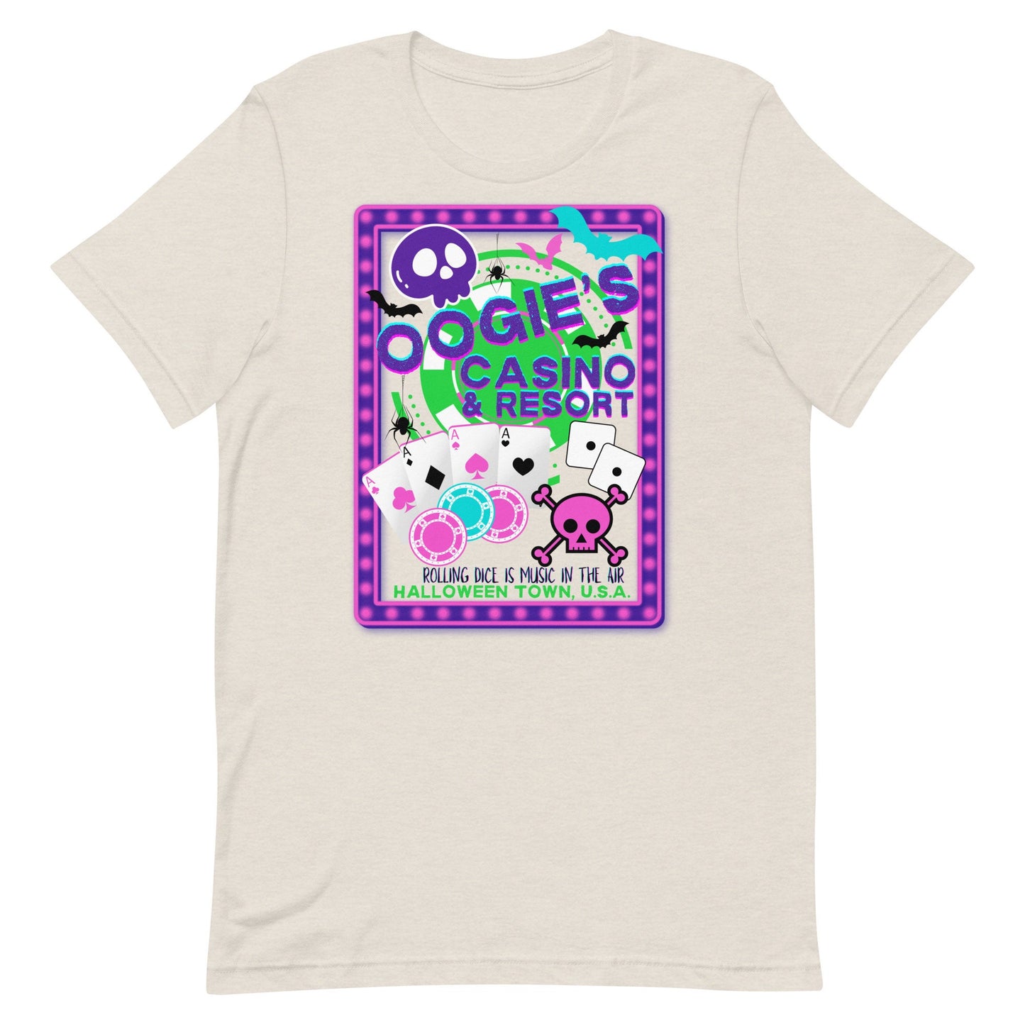 Oogie Boogie Casino Resort Shirt, Subtle Disney Family Tee