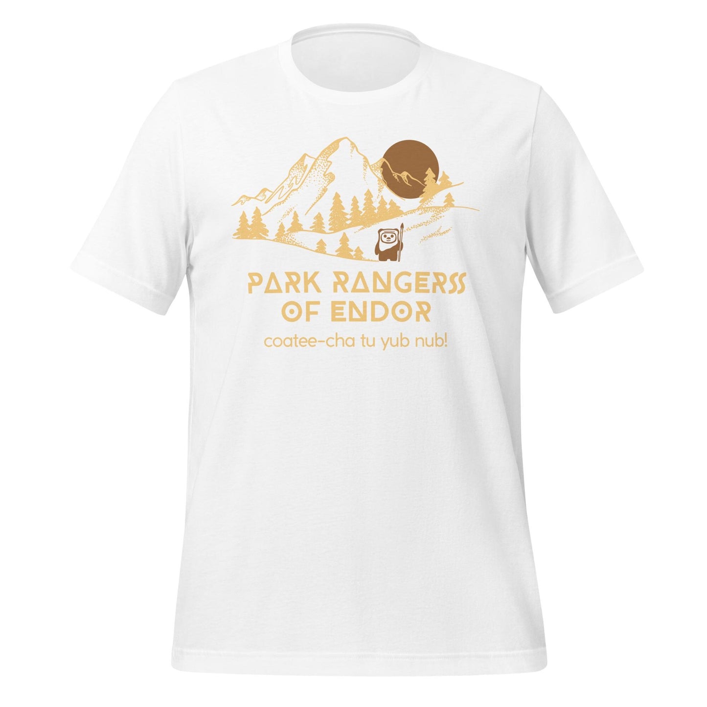 Ewok Star Wars Shirt: Park Rangers of Endor, Galaxy's Edge Tee
