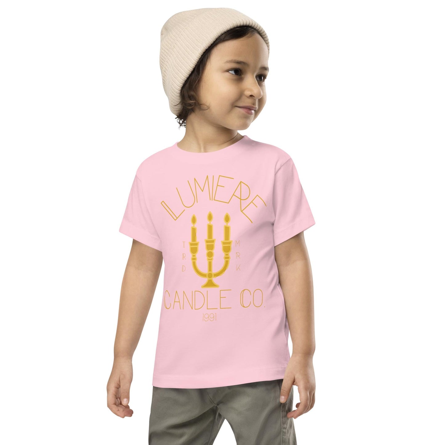 Lumiere Candle Co. Toddler T-Shirt: Beauty and the Beast Inspired