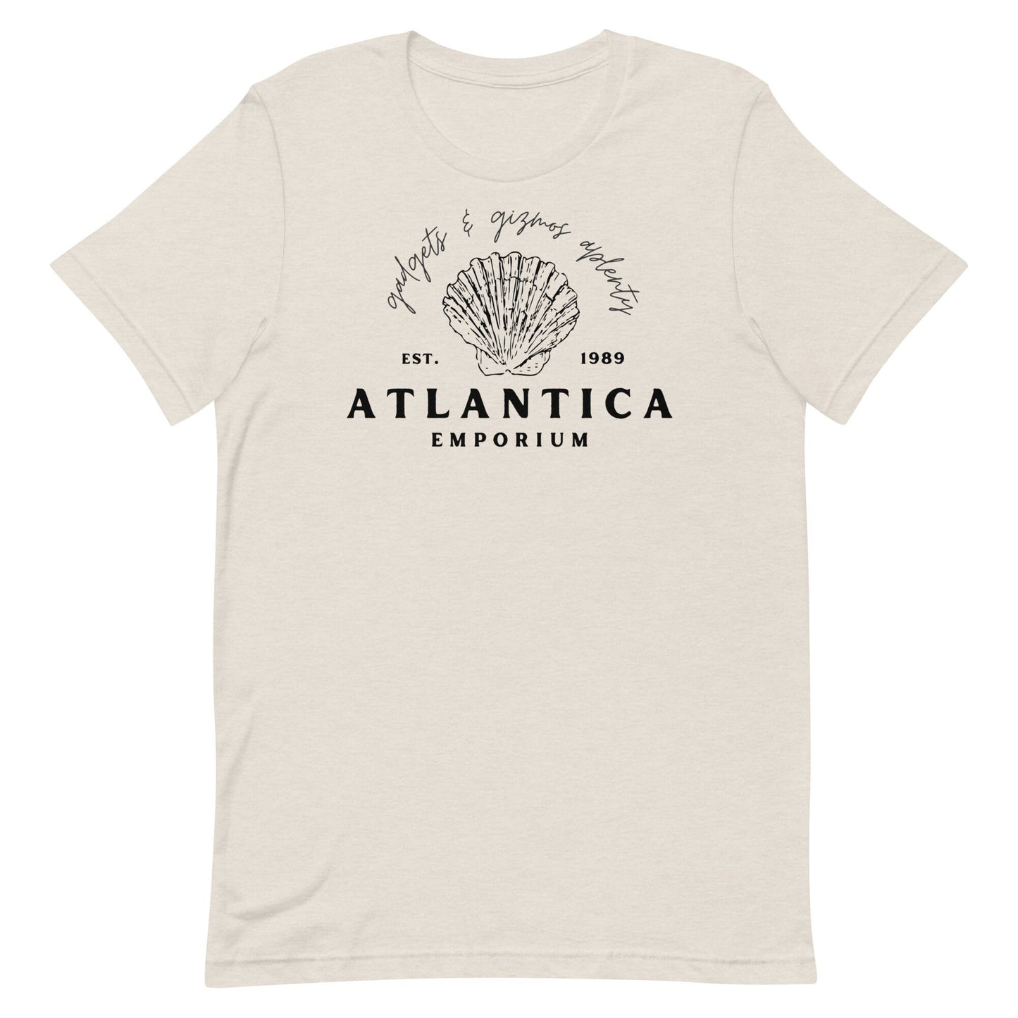 Atlantica Emporium T-Shirt, Subtle Disney Little Mermaid Design