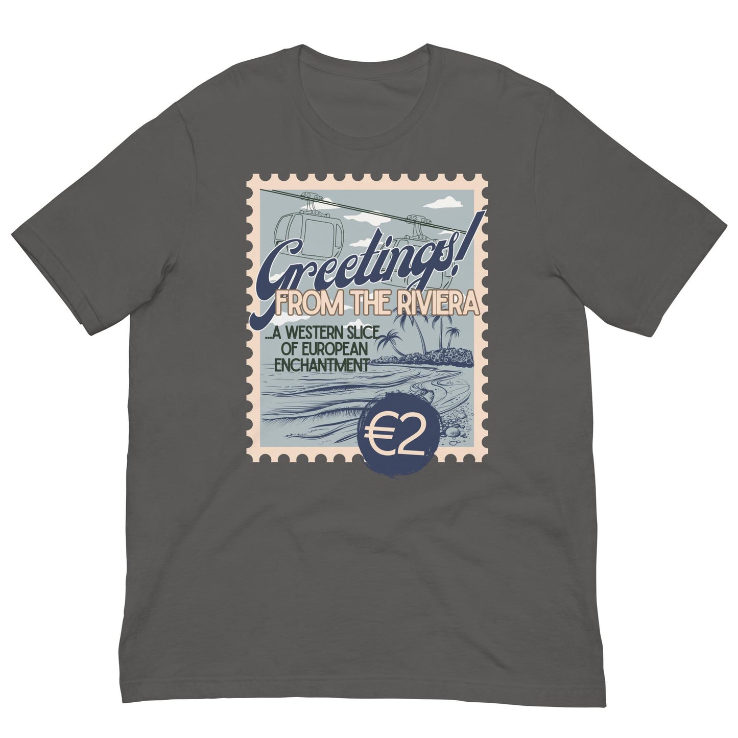 Riviera Resort T-Shirt, Subtle Disney Vacation Club Bella Canvas Tee