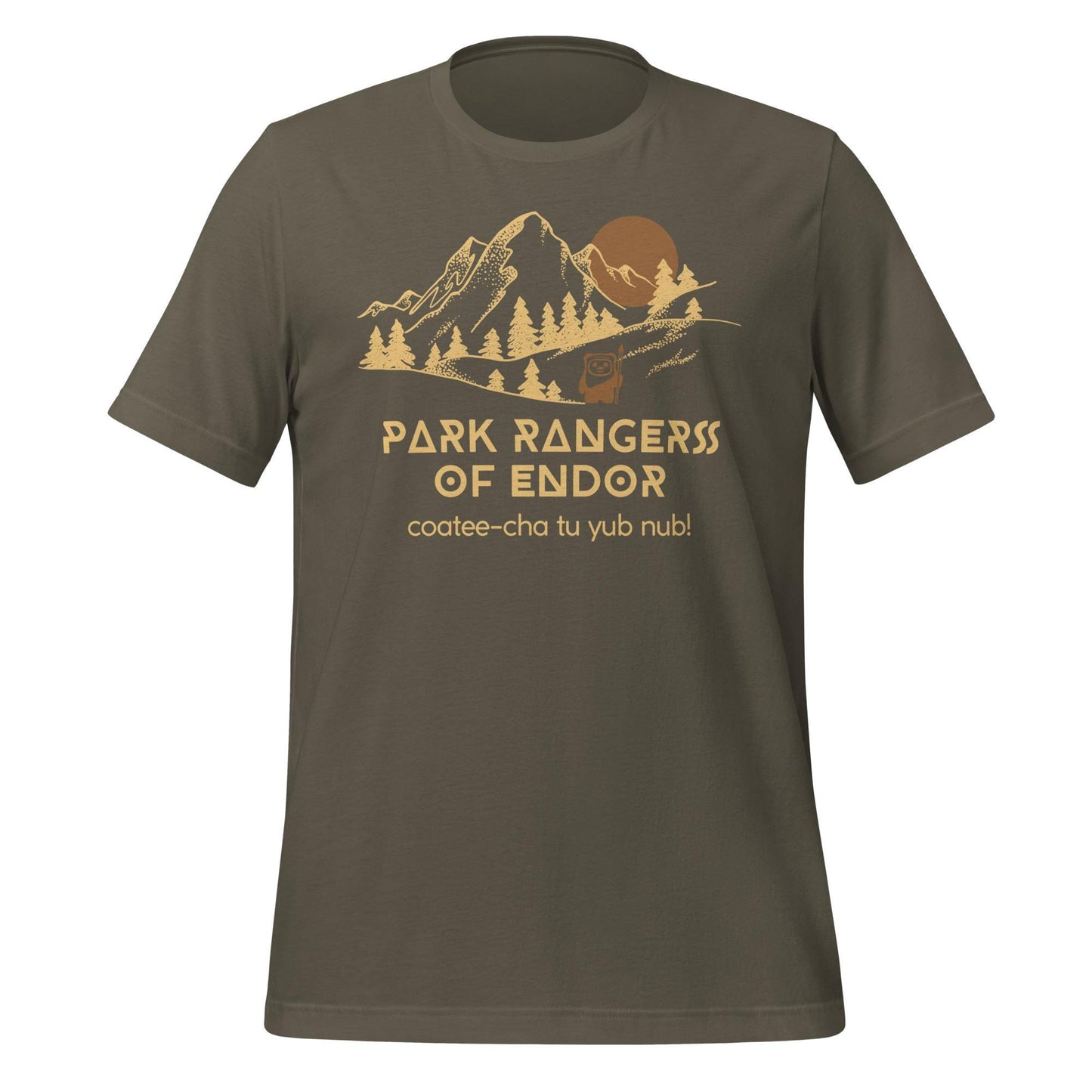 Ewok Star Wars Shirt: Park Rangers of Endor, Galaxy's Edge Tee
