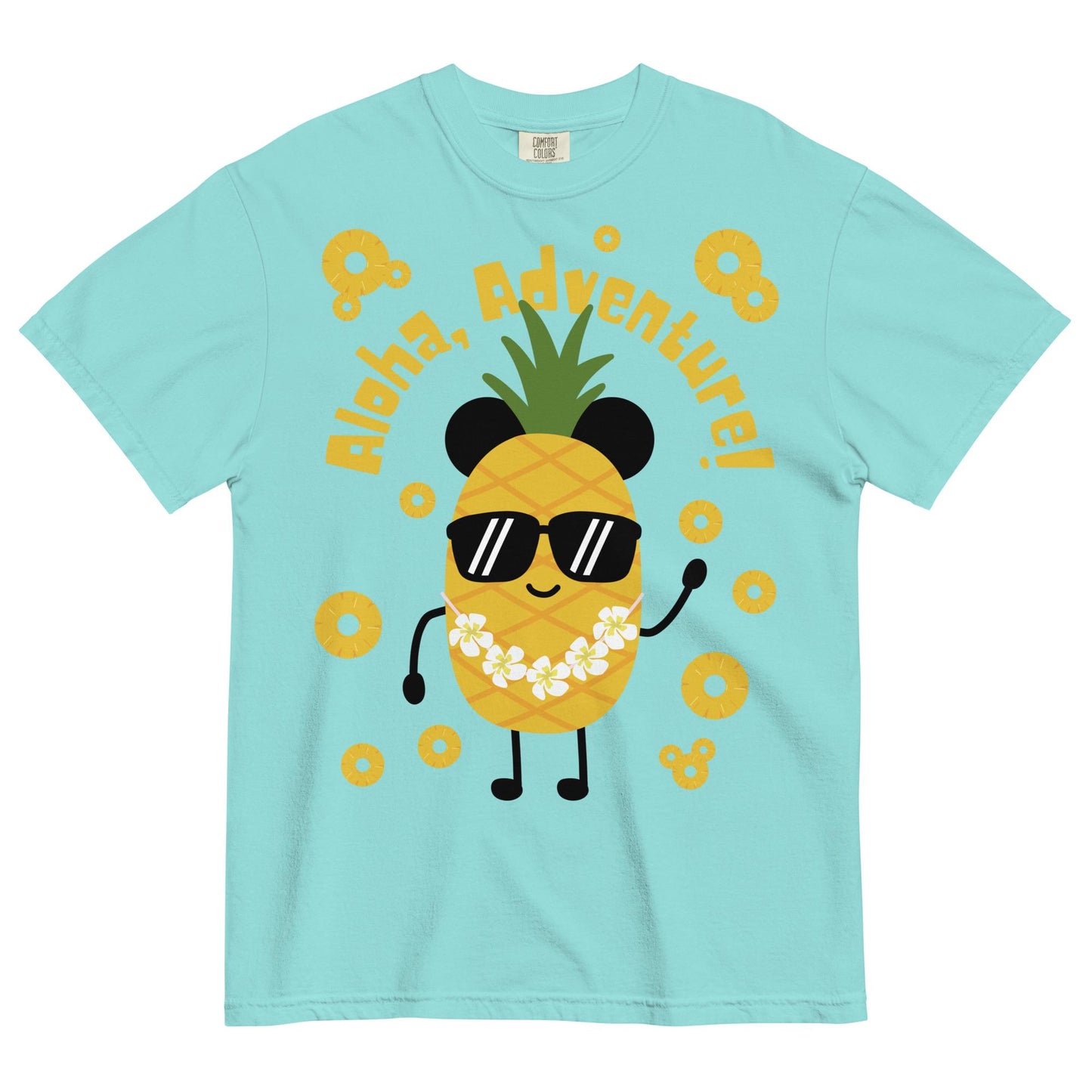 Disney Aulani Pineapple Shirt, Comfort Colors Tropical Tee