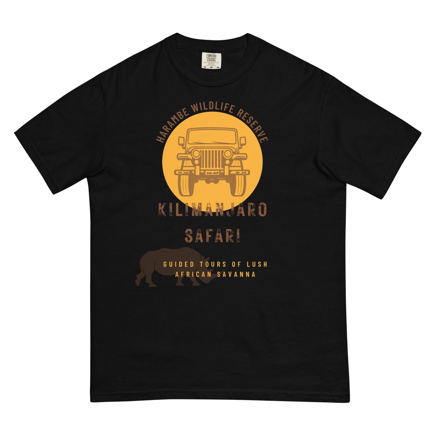 Kilimanjaro Safari T-Shirt, Comfort Colors Garment Dyed, Disney Family Matching