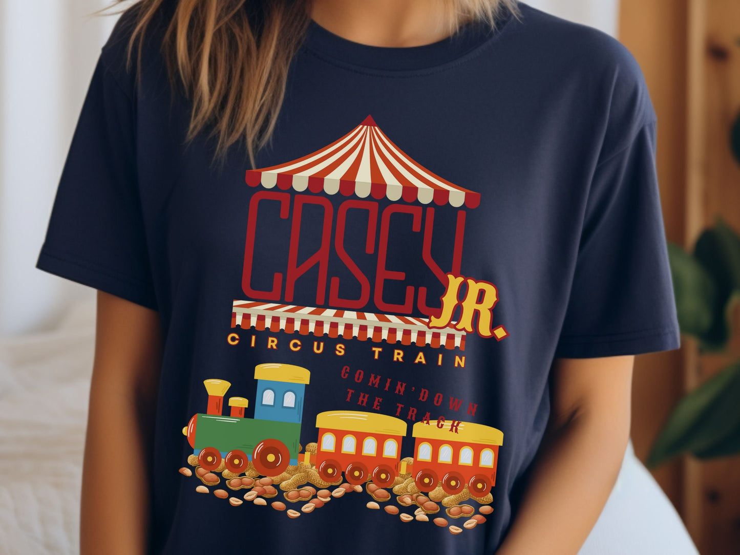 Casey Jr. Circus Train Shirt, Disney Family Tee, Unisex Bella Canvas