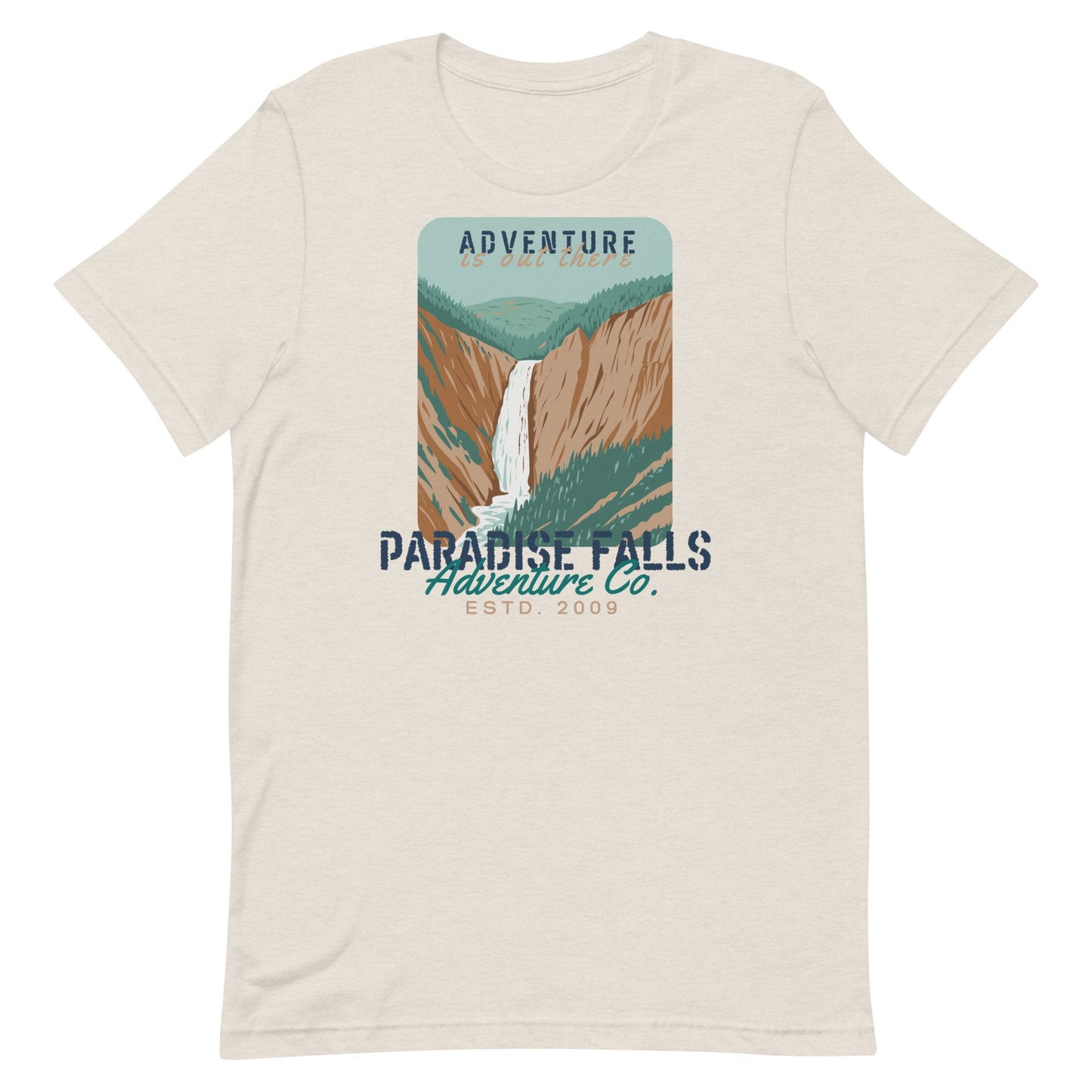 Adventure is Out There Shirt, Paradise Falls, Bella Canvas Unisex Tee