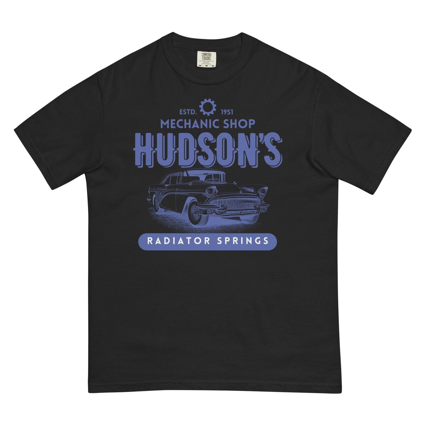 Disney Cars Hudson Hornet Comfort Colors T-Shirt, Radiator Springs