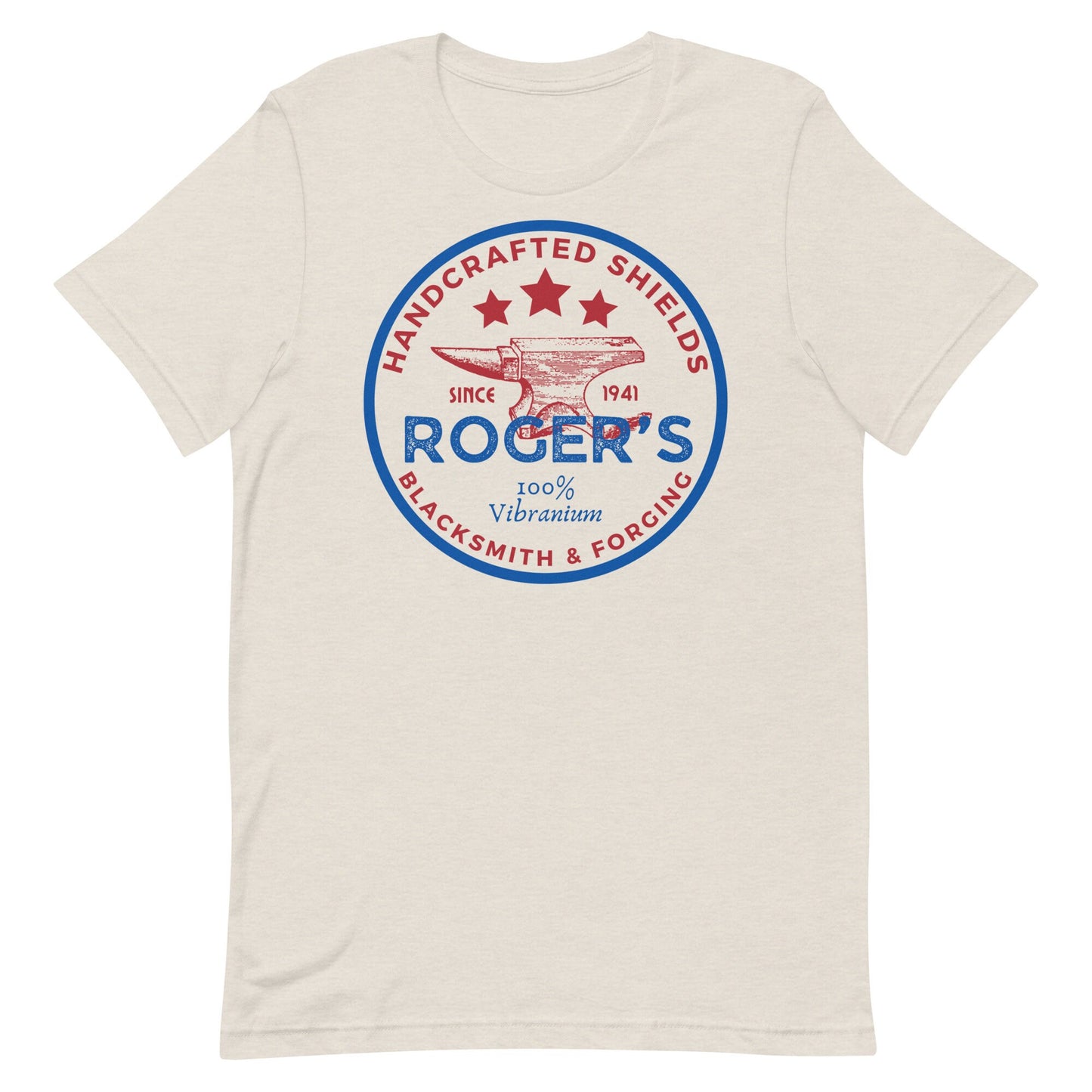 Captain America Shirt, Roger's Blacksmith, Subtle Disney Dad Tee