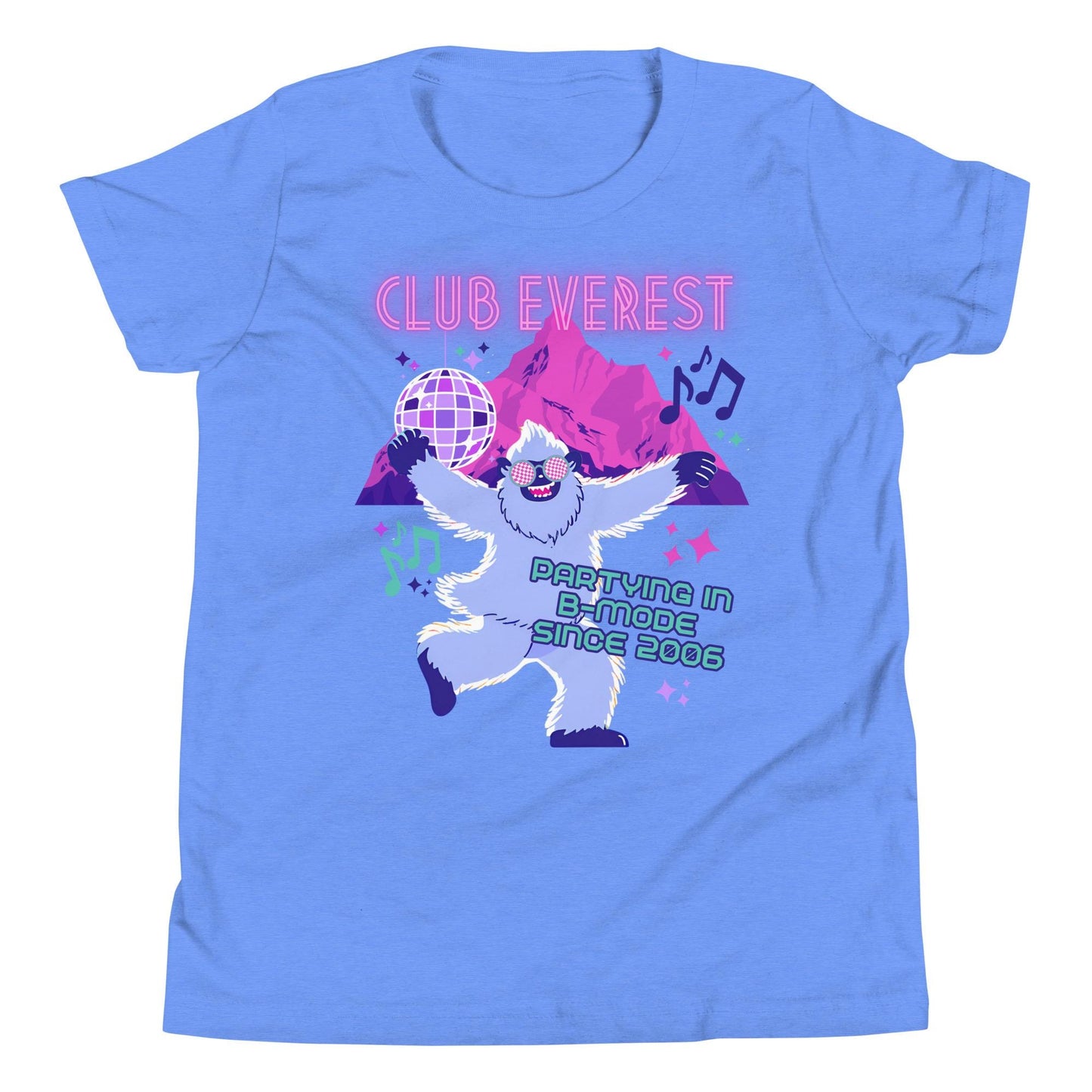 Club Everest Youth T-Shirt: Animal Kingdom Inspired Yeti Tee