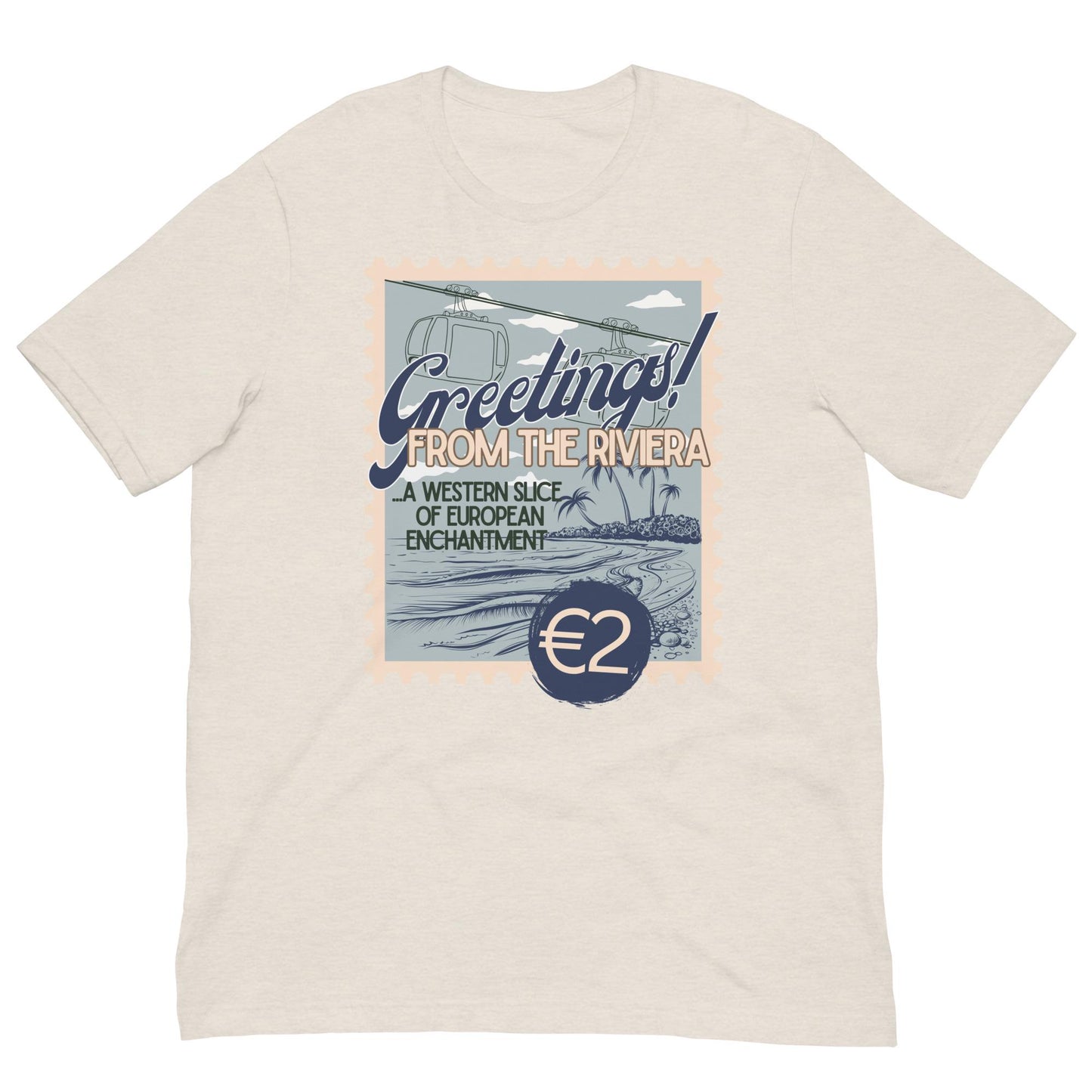 Riviera Resort T-Shirt, Subtle Disney Vacation Club Bella Canvas Tee