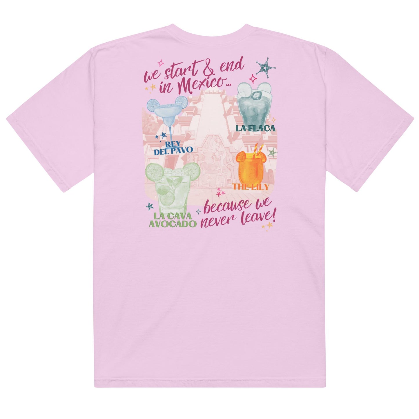 Margs Por Favor Comfort Colors Tee, Epcot Mexico Pavilion Shirt