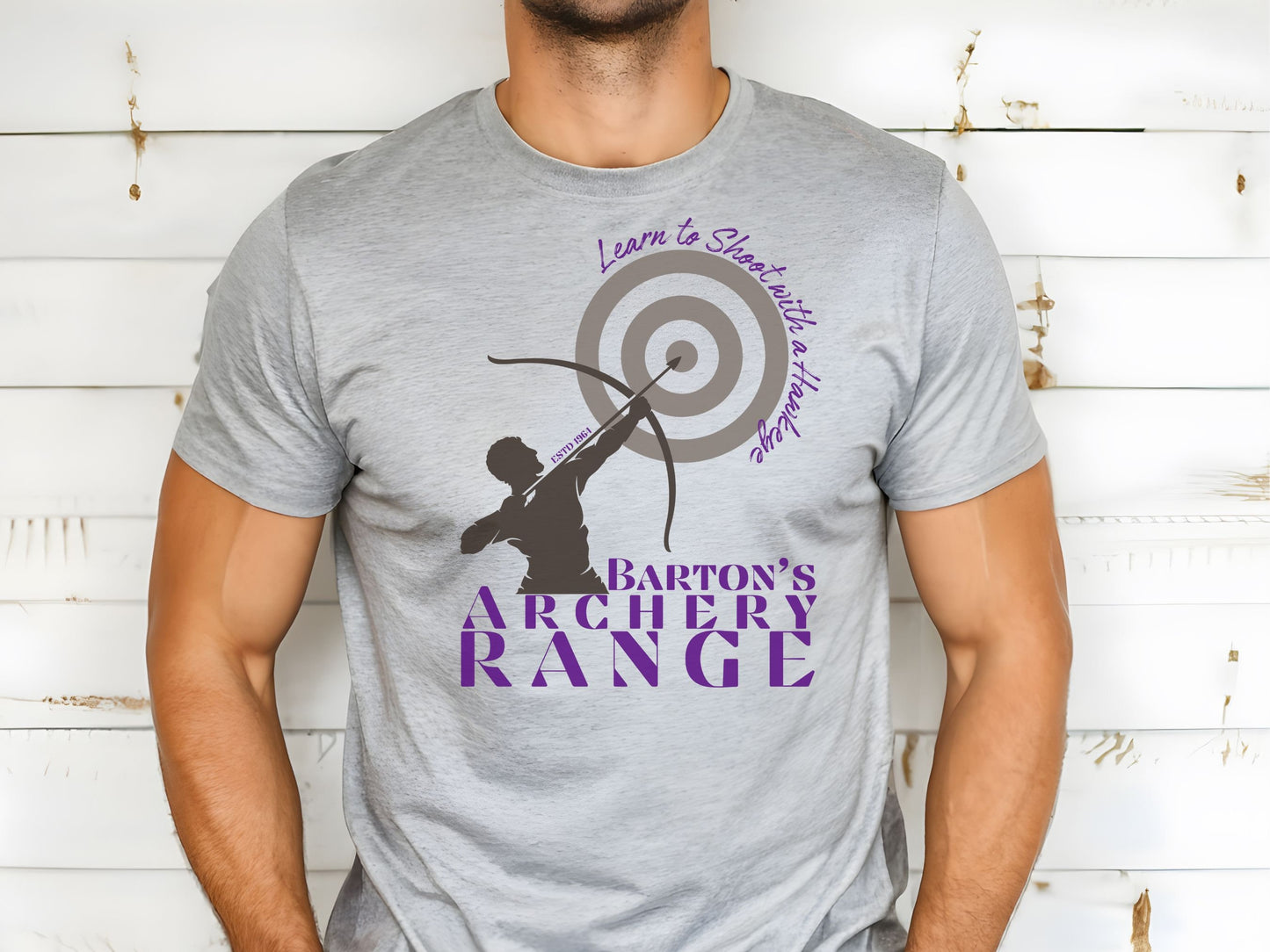 Barton's Archery Bella Canvas T-Shirt, Subtle Disney Family Matching
