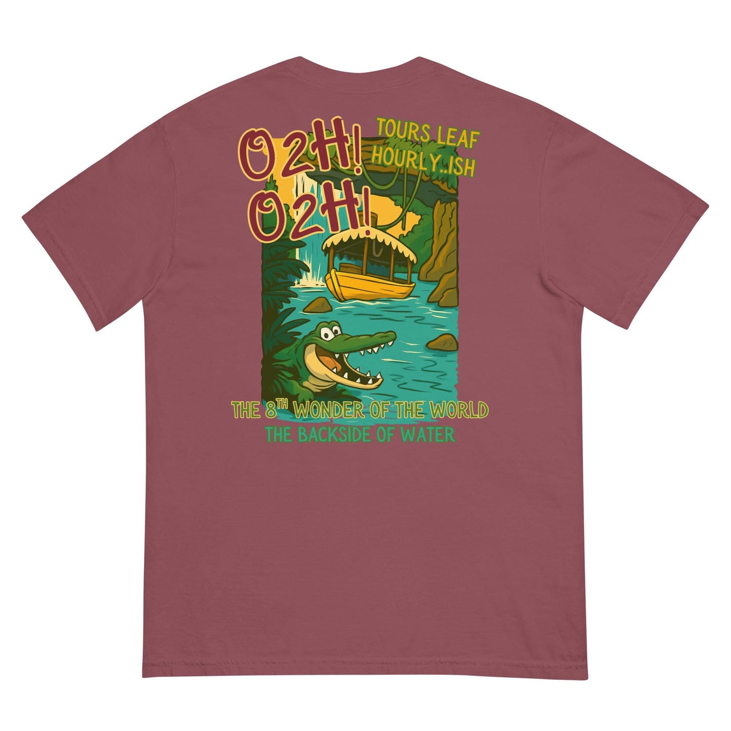 Disney Jungle Cruise Backside of Water Comfort Colors Shirt