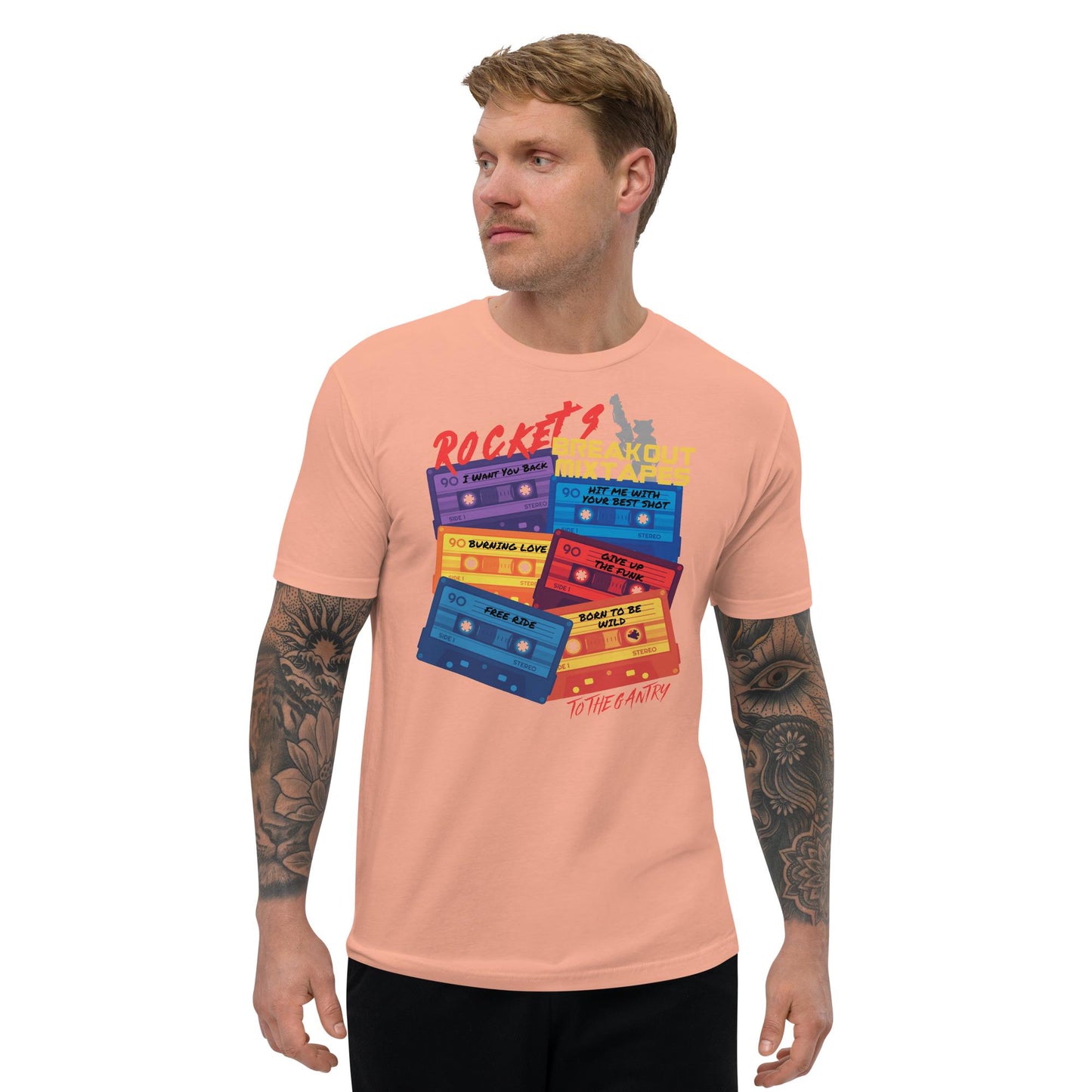 Rocket's Breakout Mixtapes, Guardians of the Galaxy Fan Shirt, Disneyland T-shirt, Disney Dad