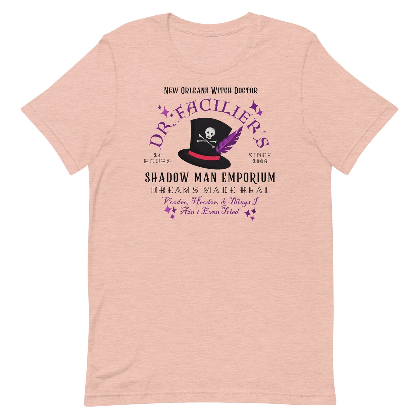 Dr. Facilier Bella Canvas T-Shirt, Shadow Man Emporium, Disney Family Shirt