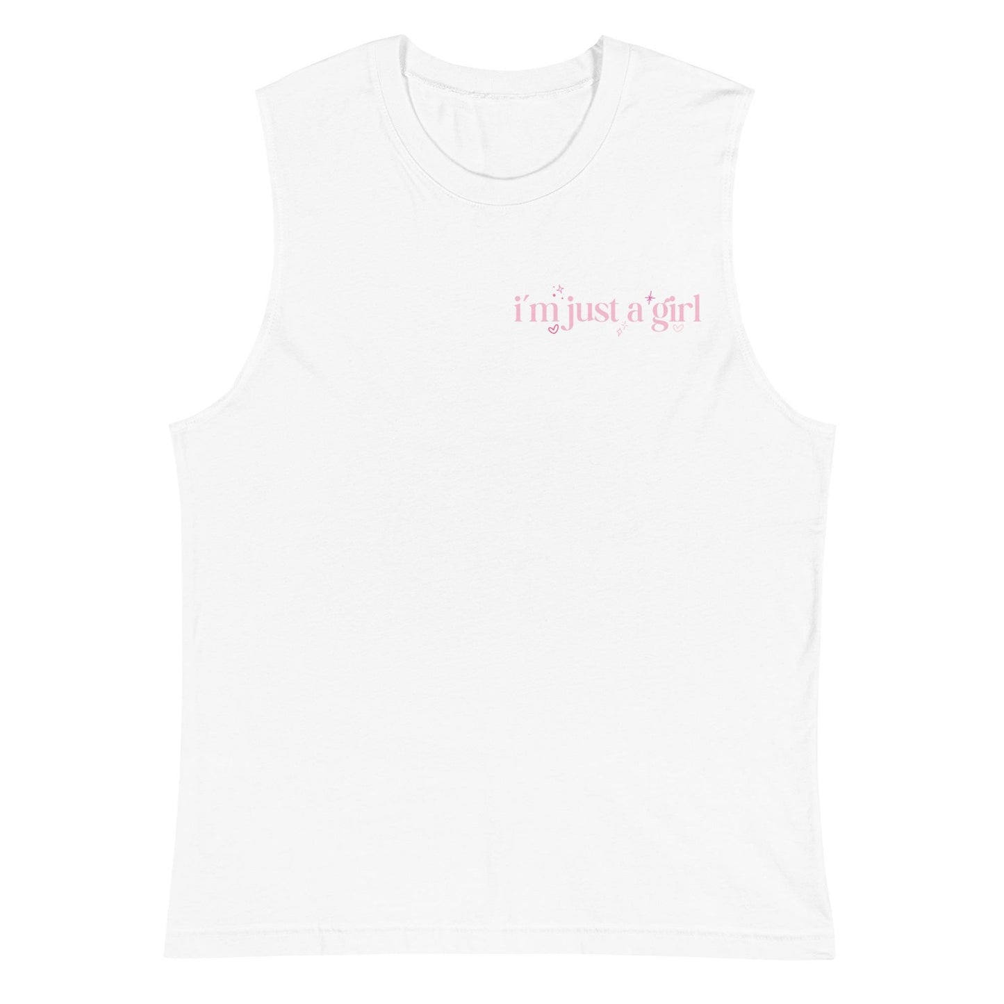 I'm Just a Girl Disney Tank Top, Bella Canvas Girls Trip Shirt
