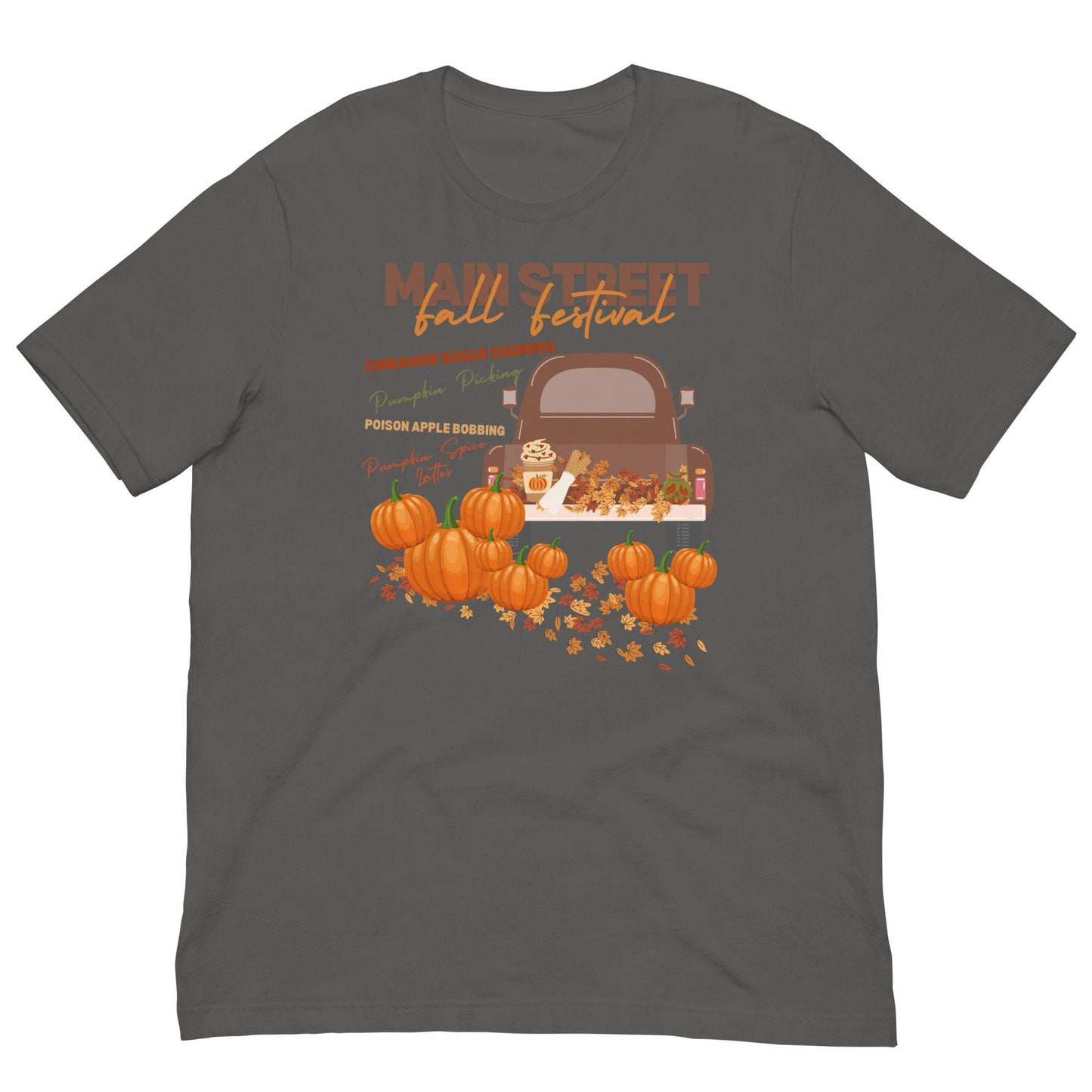 Main Street Fall Festival Shirt, Disney Family Tee, Bella Canvas