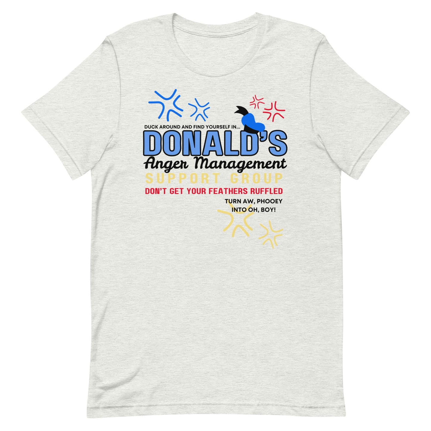 Funny Donald Duck Anger Management Shirt – Disney Graphic Tee